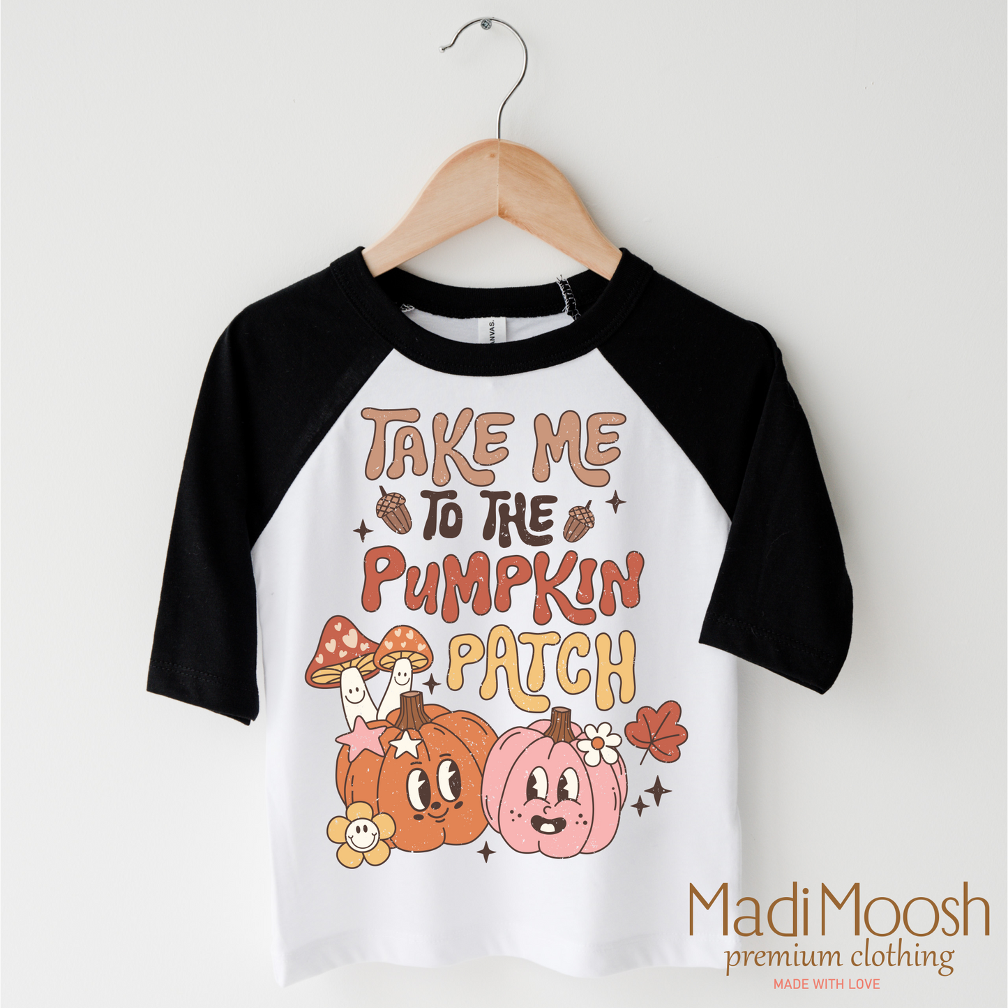 Take Me To The Pumpkin Patch Comfortable Fall Tee Shirt
