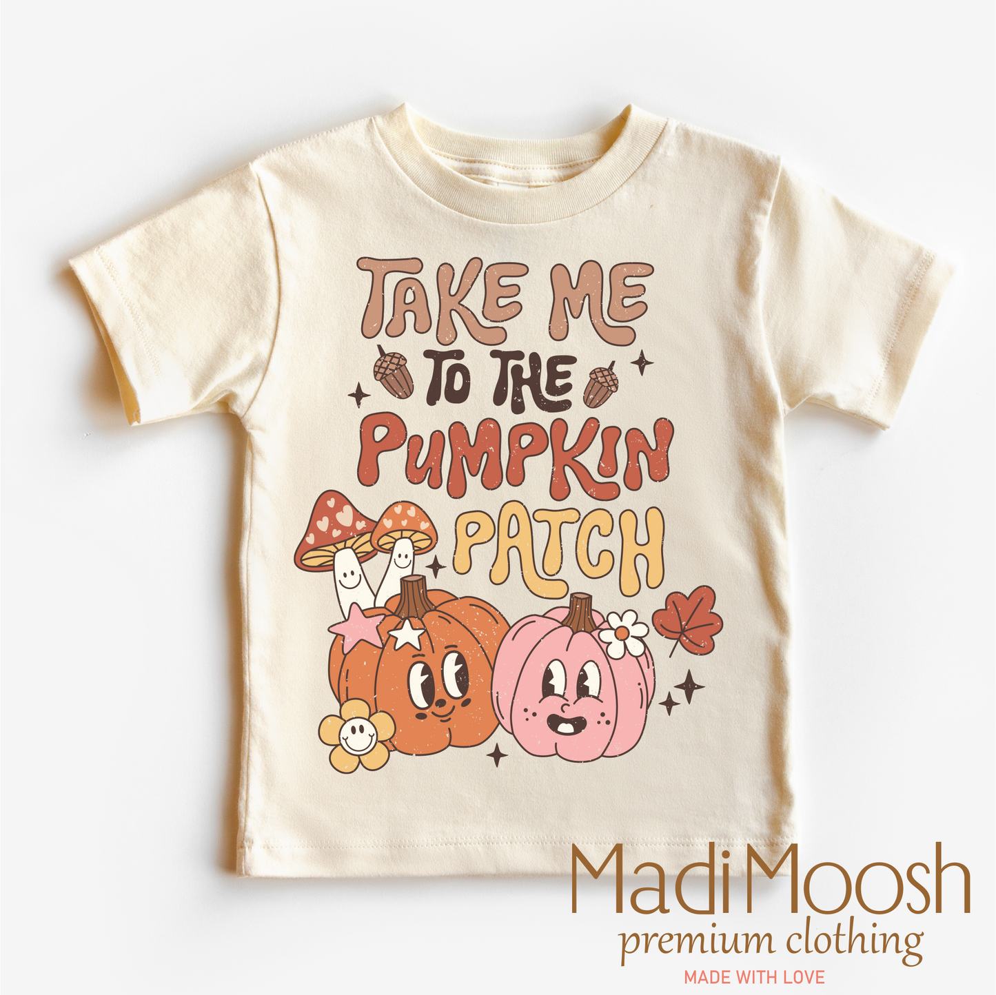 Take Me To The Pumpkin Patch Comfortable Fall Tee Shirt