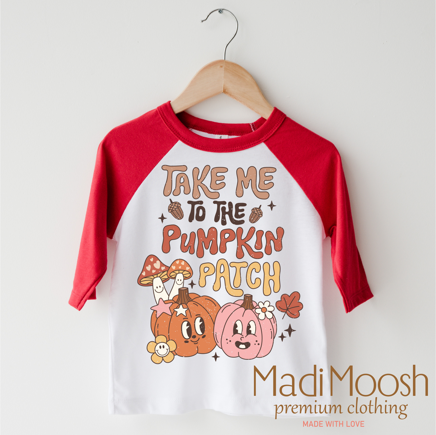 Take Me To The Pumpkin Patch Comfortable Fall Tee Shirt