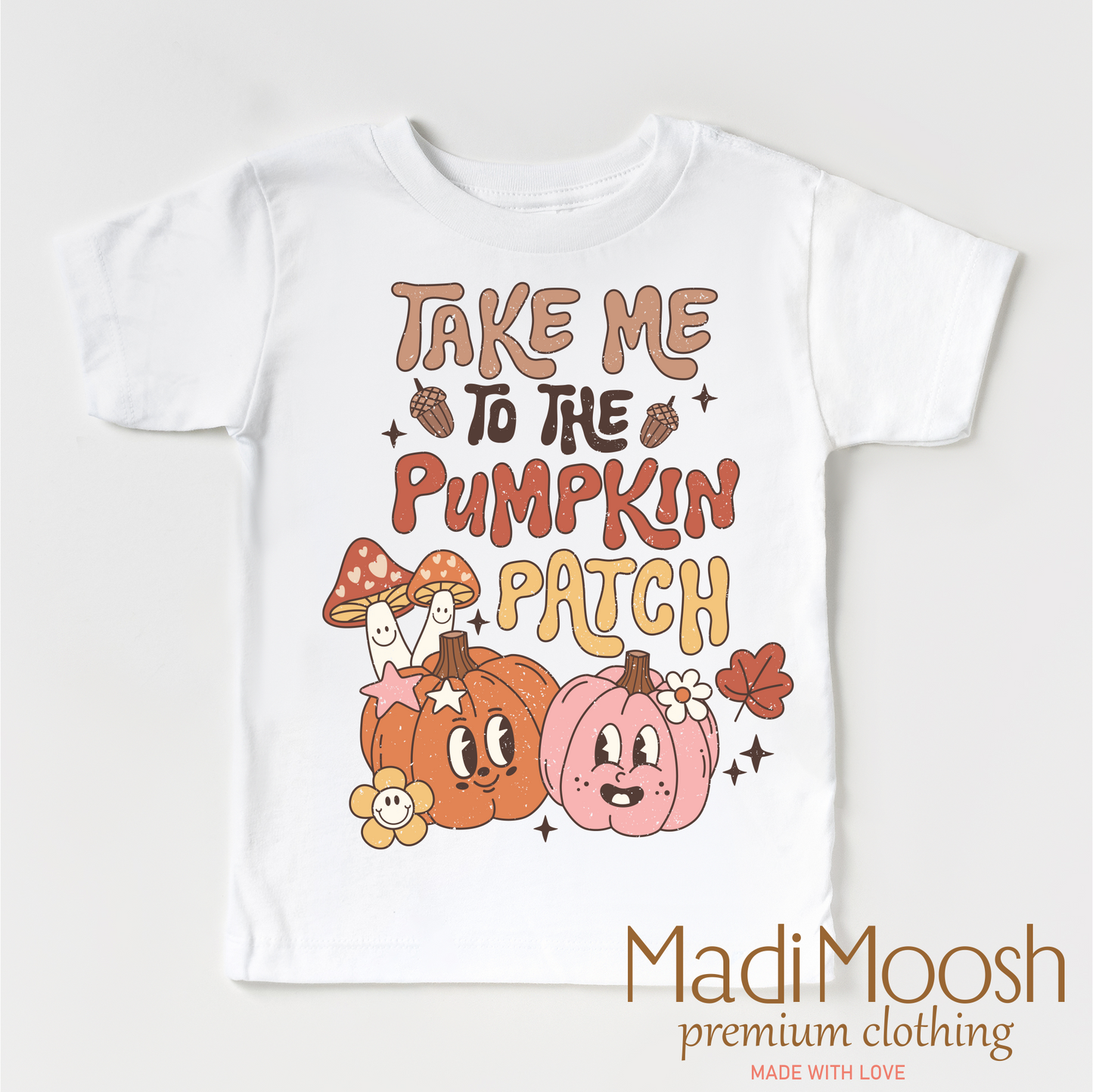 Take Me To The Pumpkin Patch Comfortable Fall Tee Shirt
