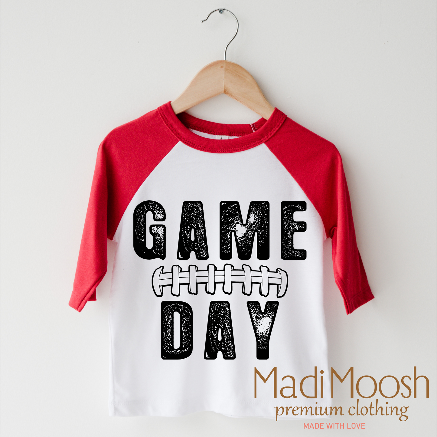 Game Day Football Shirt Breathable Football Tee Madi Moosh
