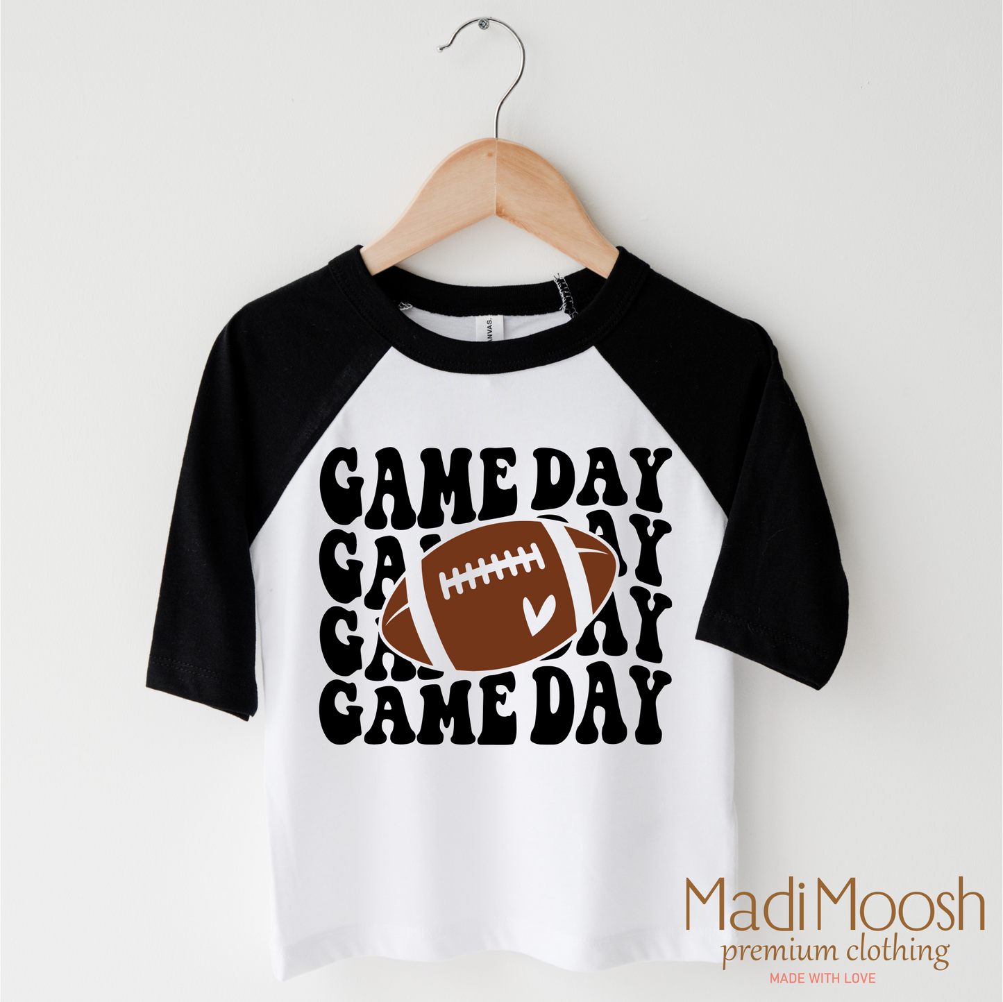 Game Day Football Shirt Comfortable Football Tee Madi Moosh