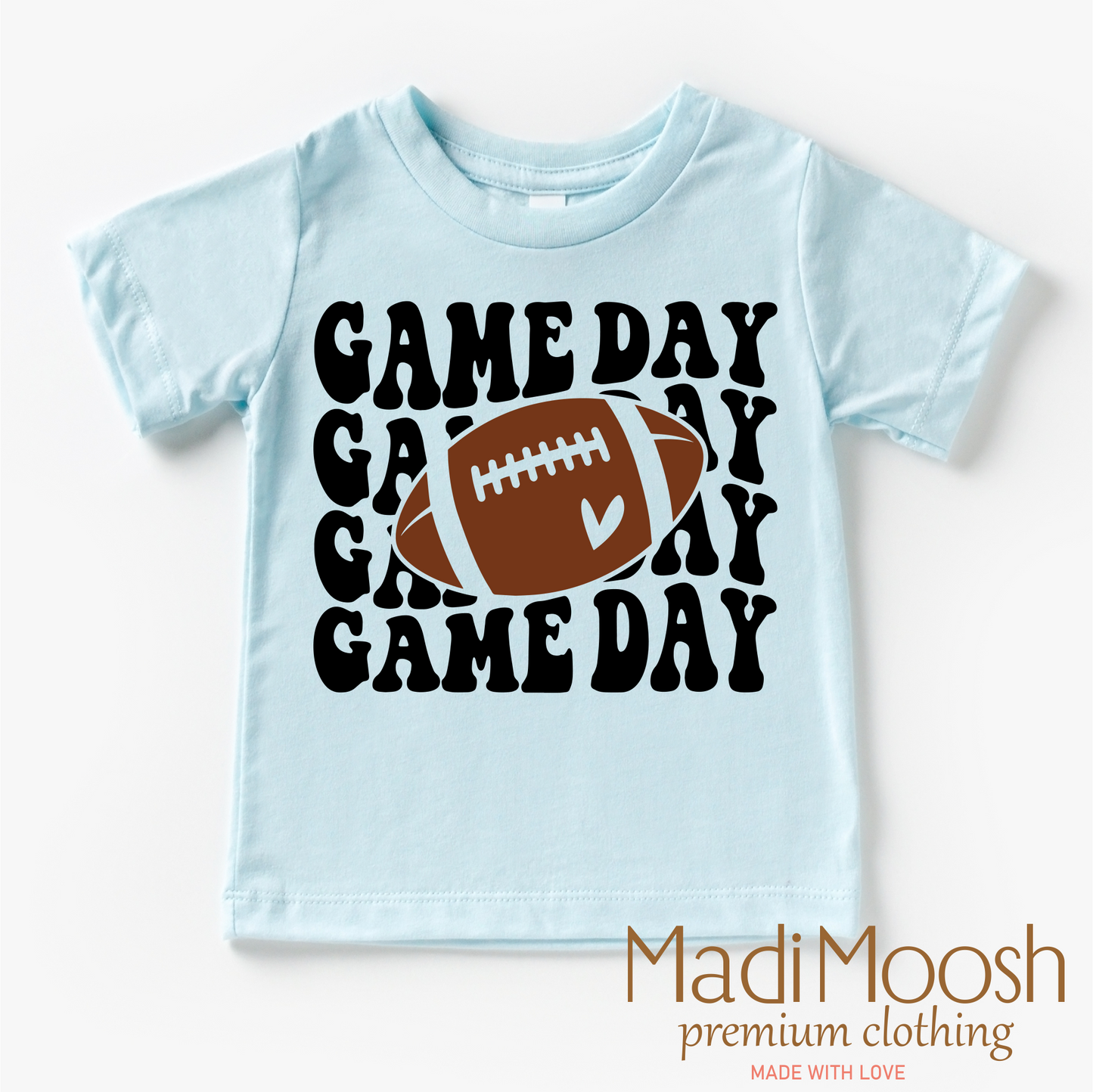 Game Day Football Shirt Comfortable Football Tee Madi Moosh