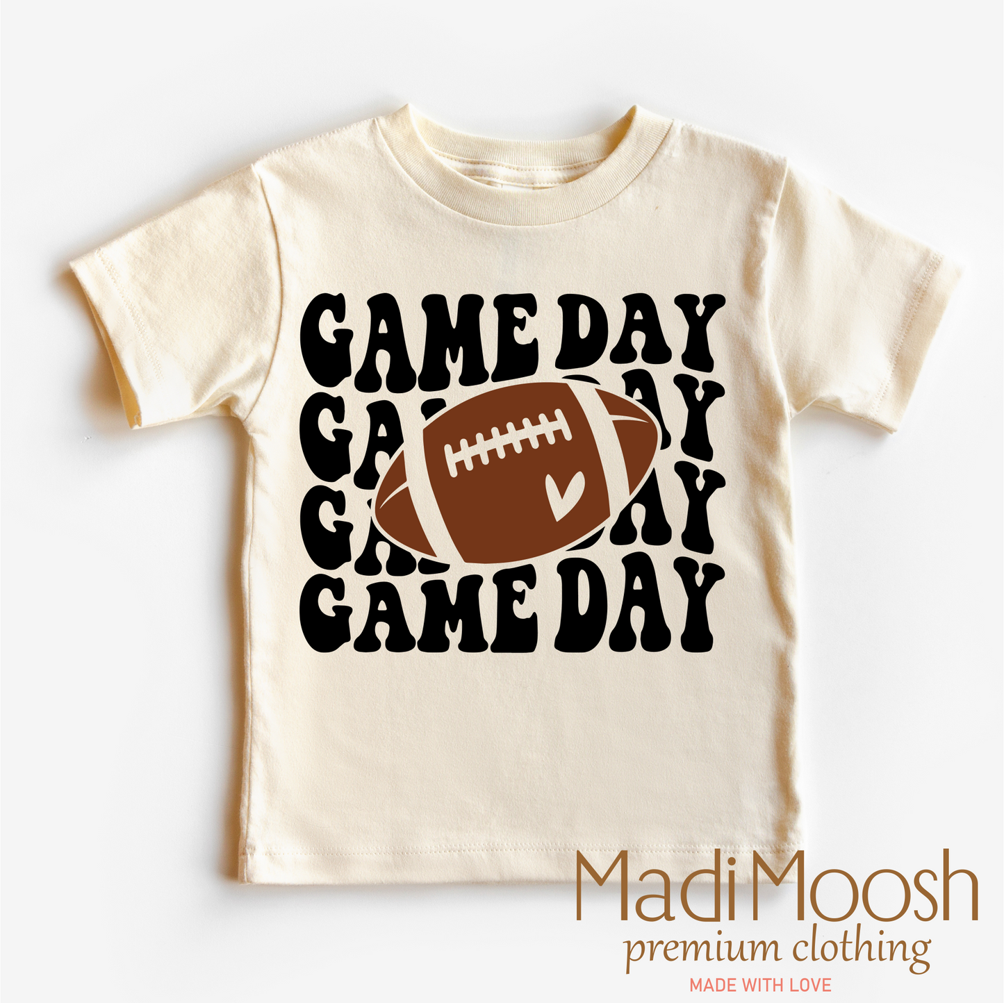 Game Day Football Shirt Comfortable Football Tee Madi Moosh