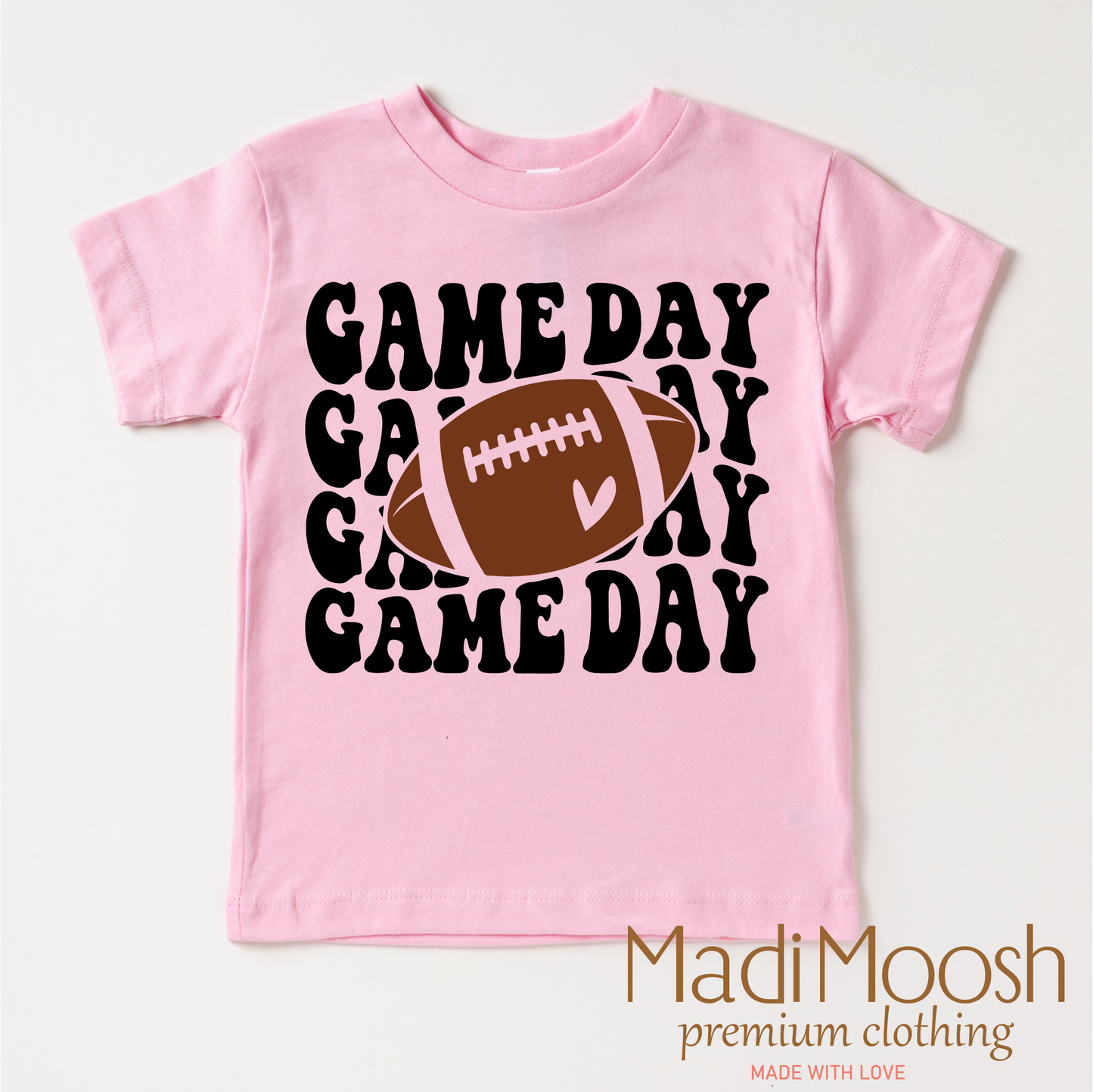 Game Day Football Shirt Comfortable Football Tee Madi Moosh