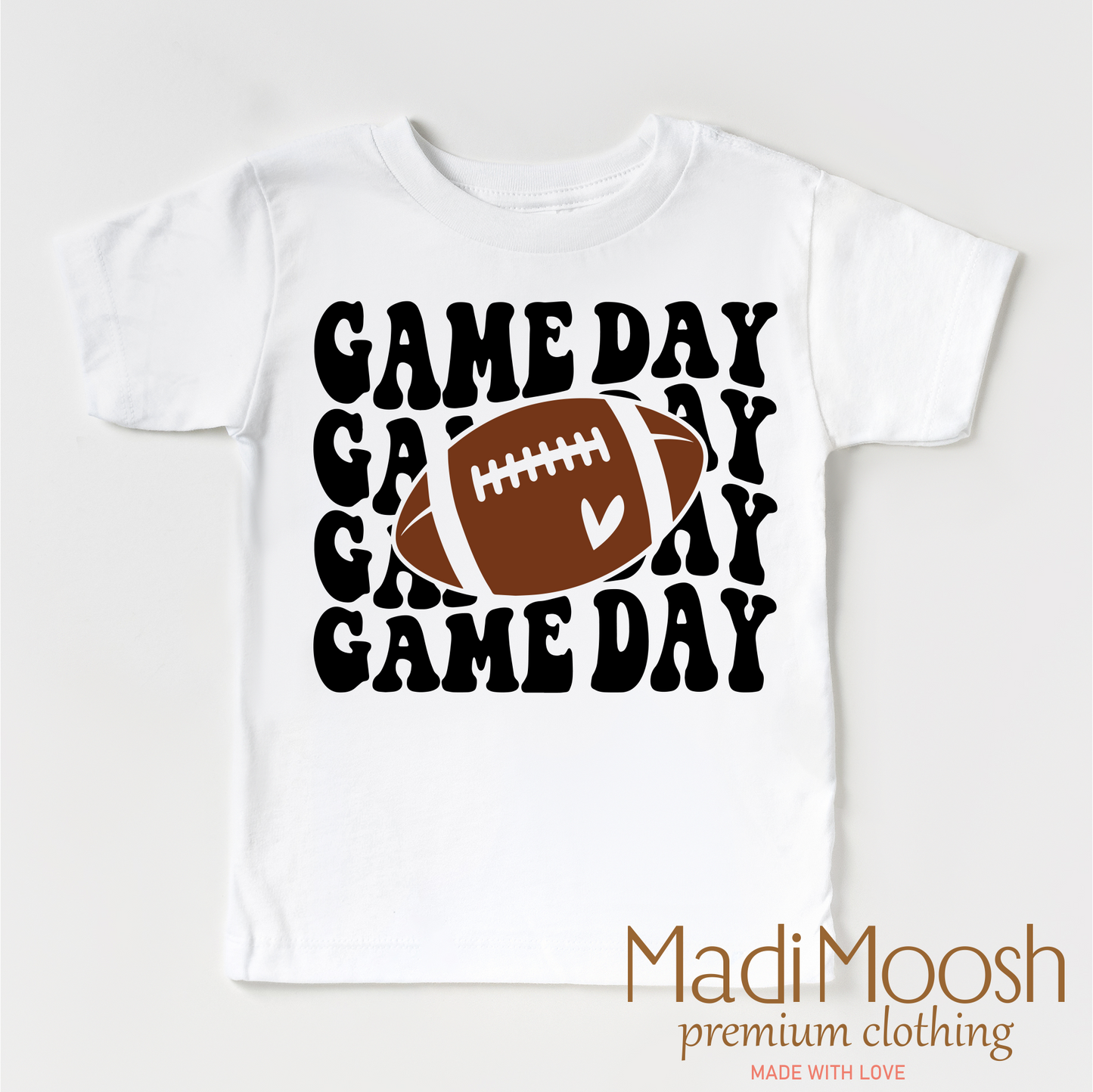 Game Day Football Shirt Comfortable Football Tee Madi Moosh