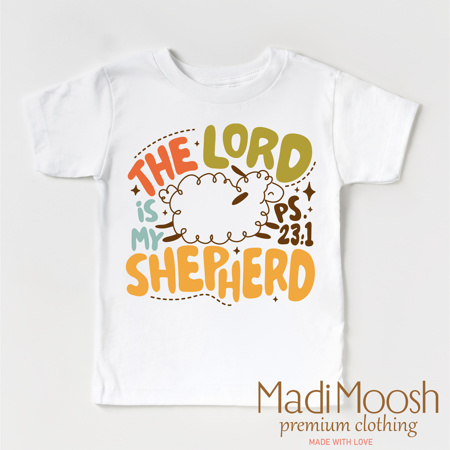 The Lord Is My Shepherd Christian Shirt - Christian Tee
