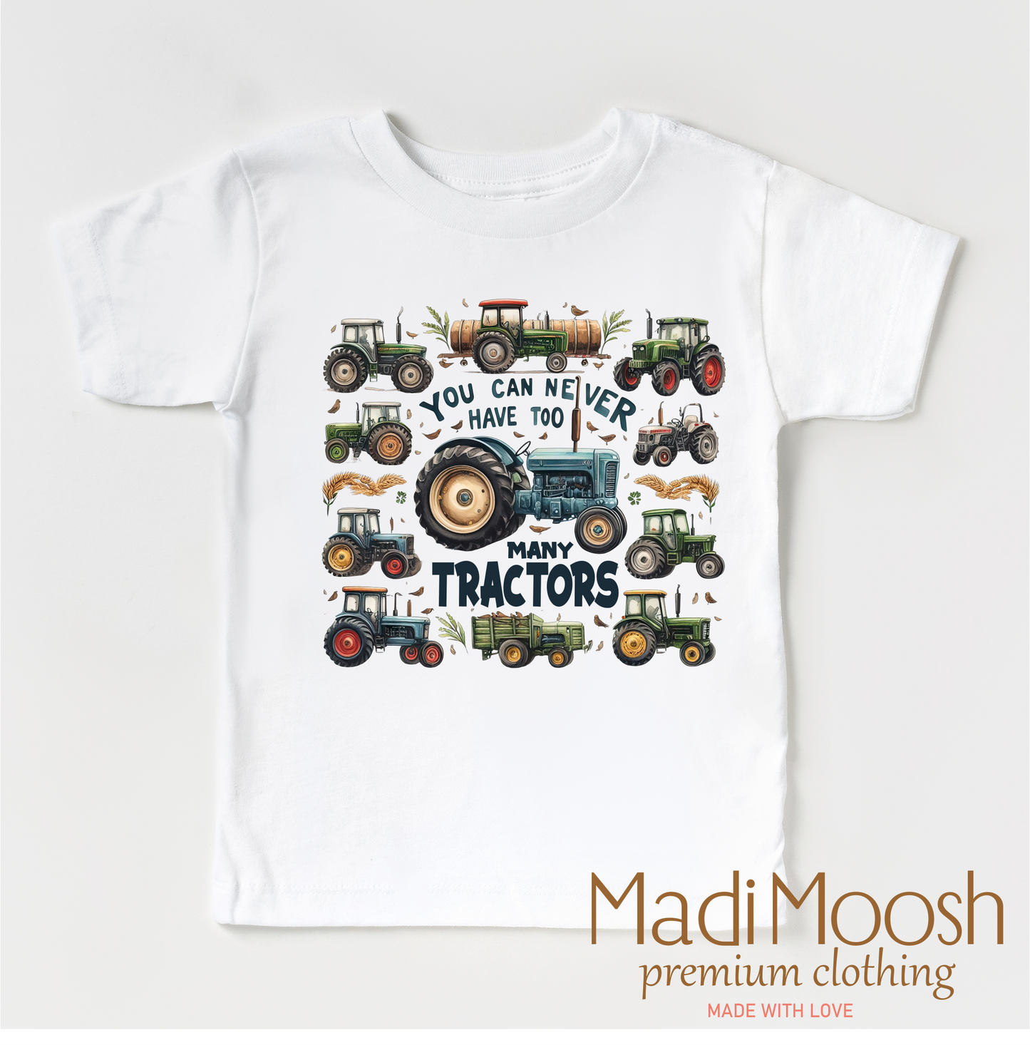 You Can Never Have Too Many Farm Tractors Shirt - Framer Tee