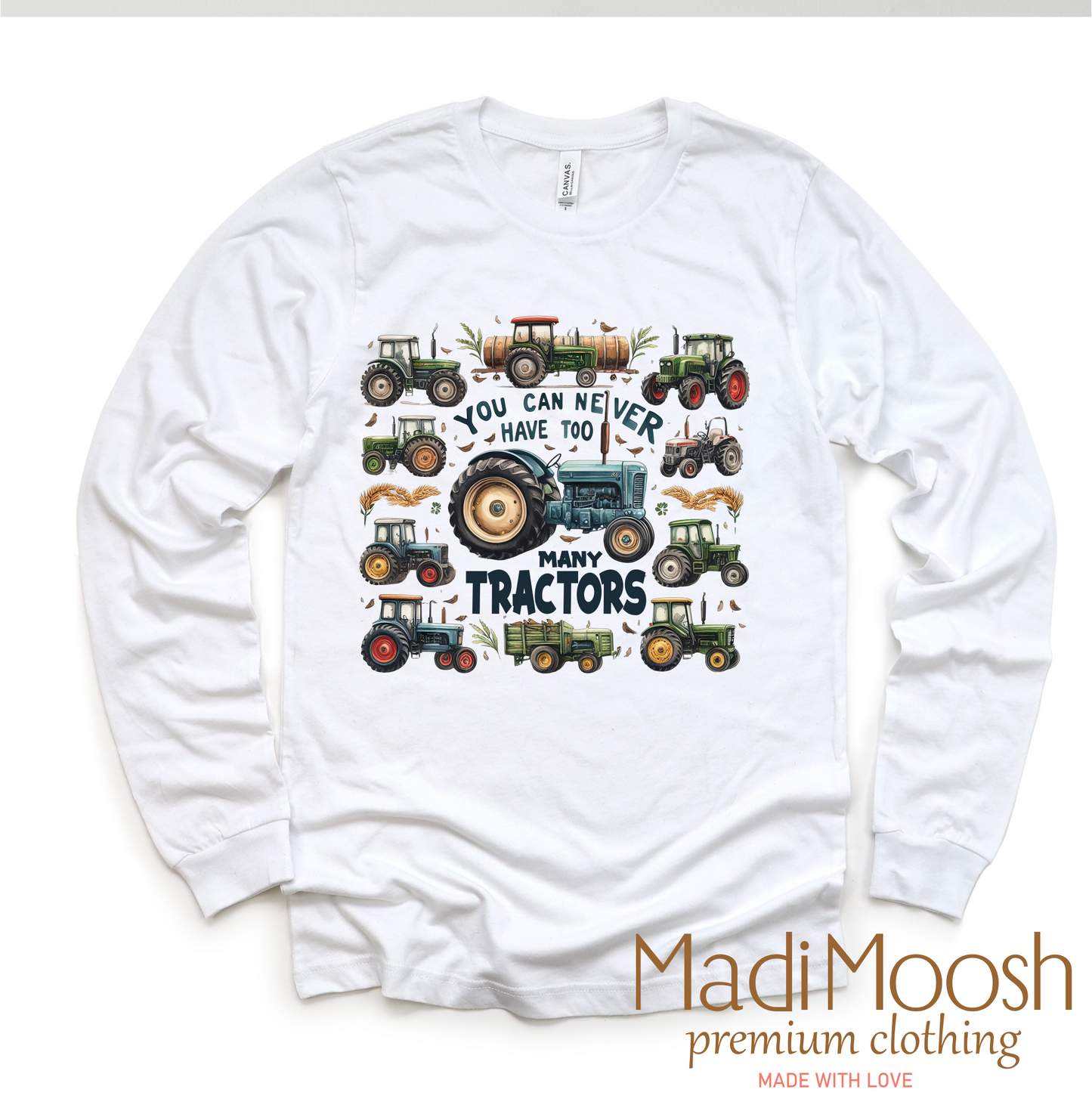 You Can Never Have Too Many Farm Tractors Shirt - Framer Tee