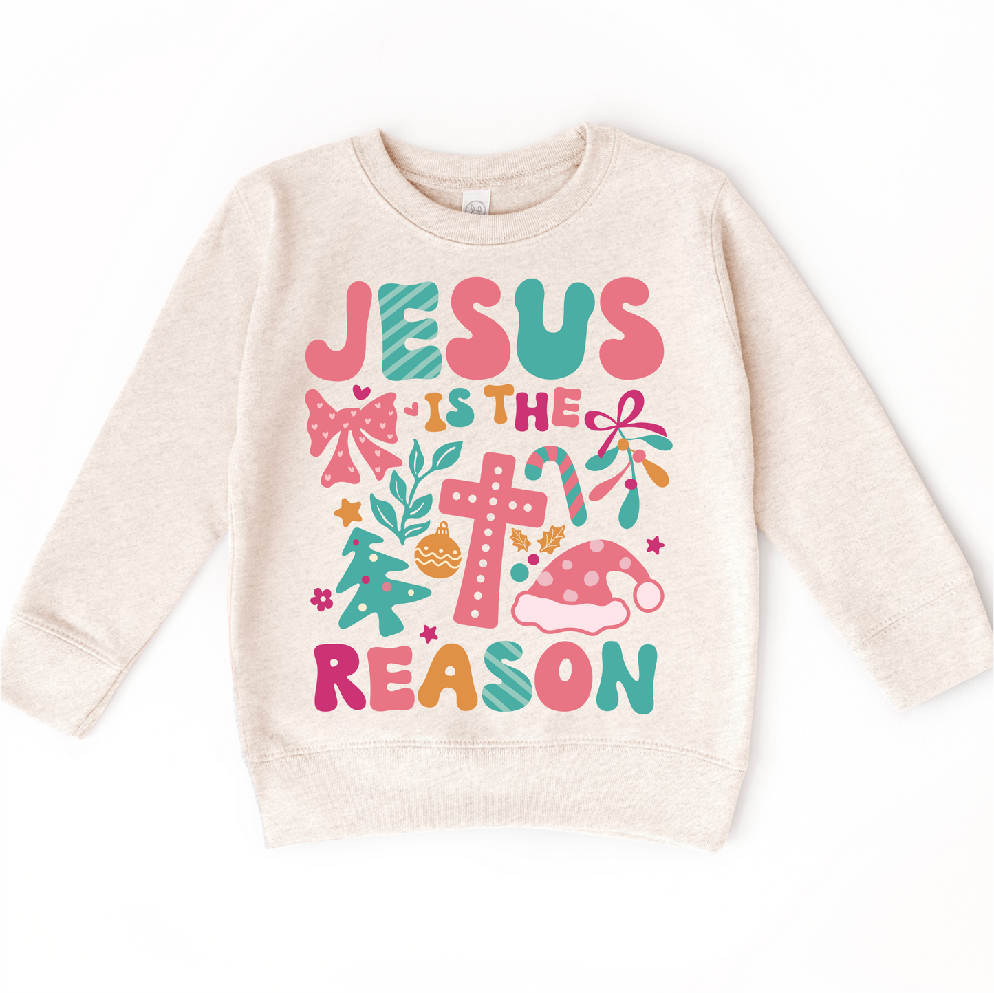 Boho Jesus Is The Reason Long Sleeve Shirt Christmas Tee