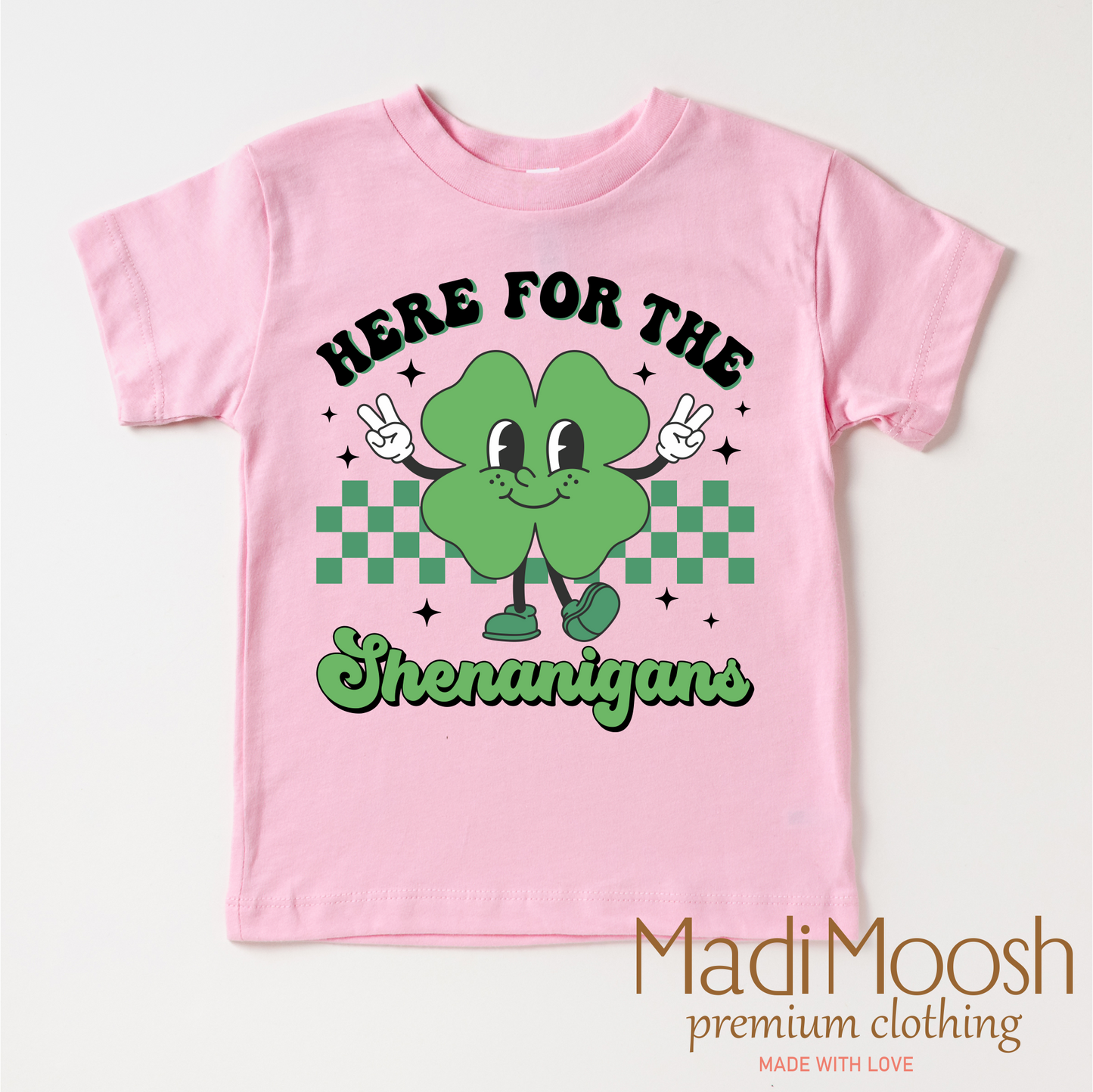 Here For The Shenanigan's  St. Patrick's Day Shirt - St. Patrick's Day Tee