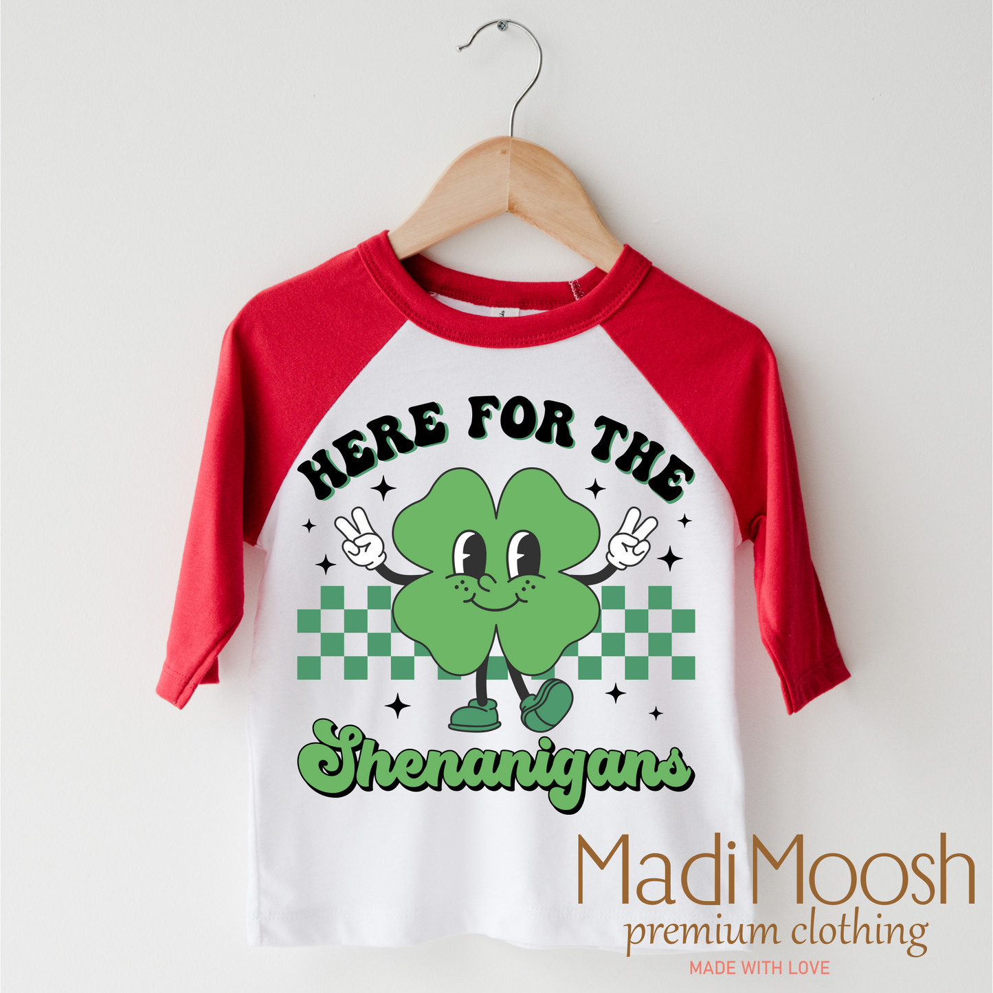 Here For The Shenanigan's  St. Patrick's Day Shirt - St. Patrick's Day Tee