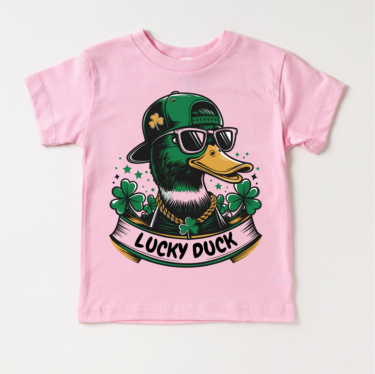 Lucky Duck St. Patrick's Day Shirt - St. Patrick's Day Kids & Adult Tee