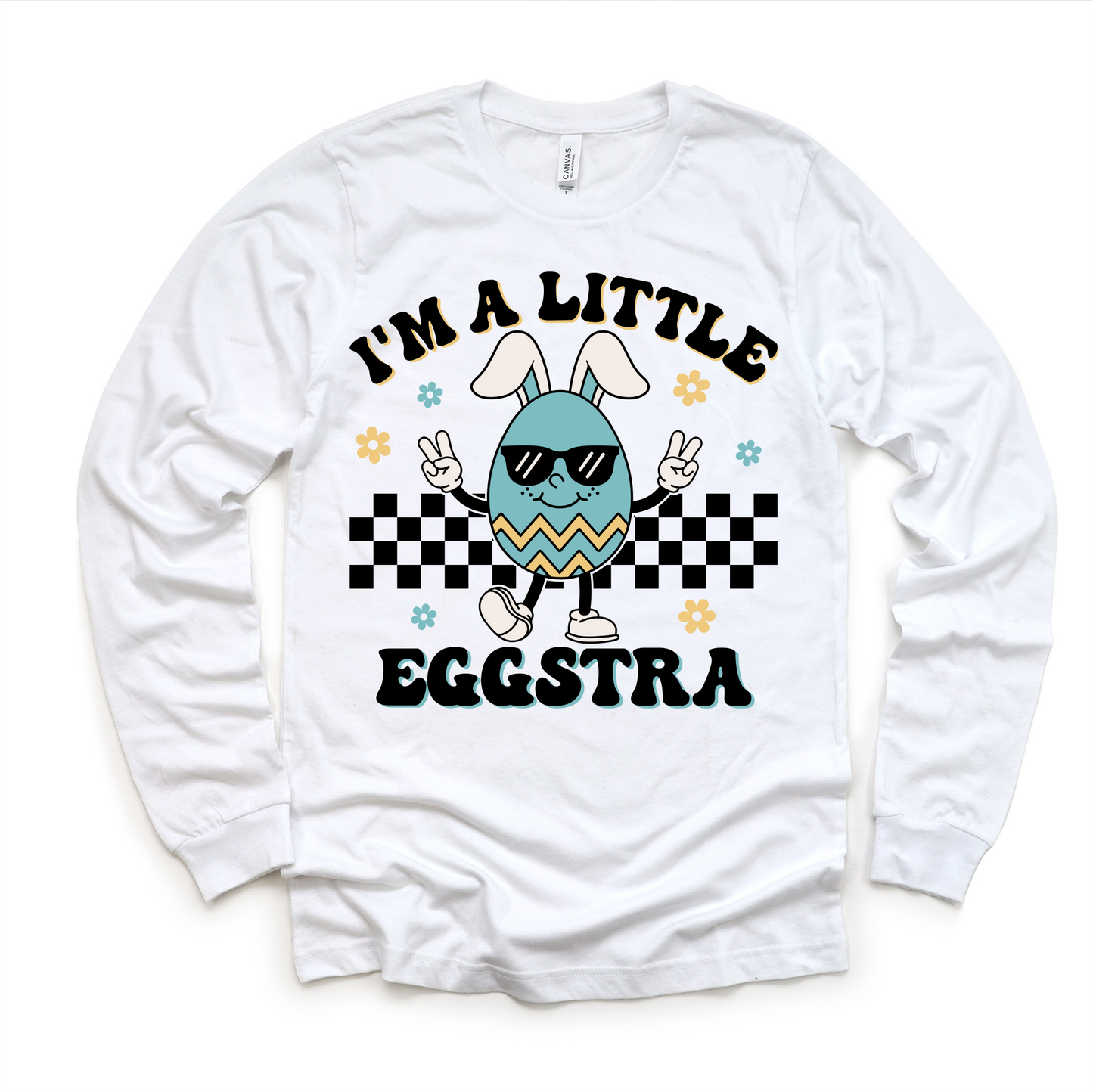 I'm A Little Eggstra Easter Shirt - Boys Easter Tee
