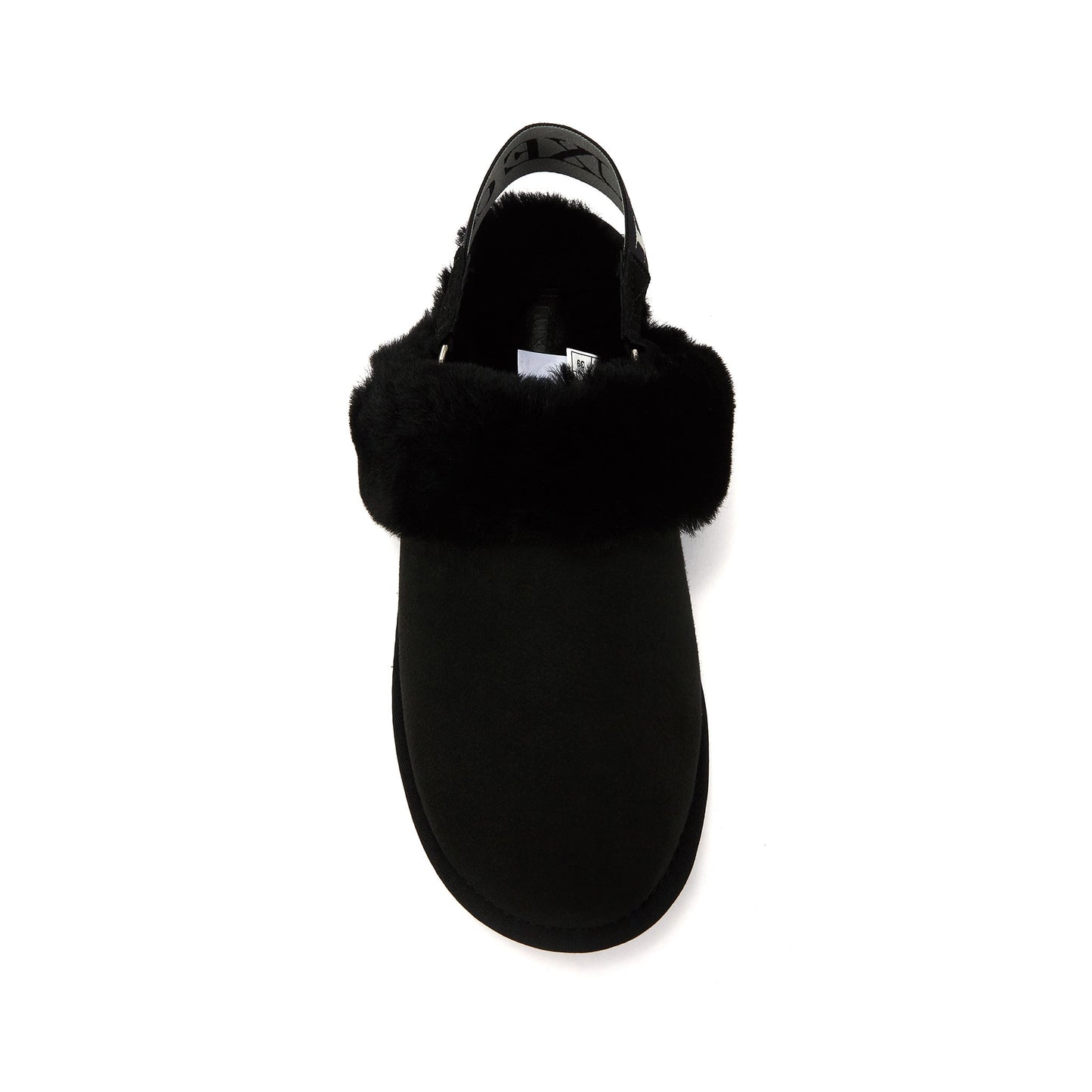 Mule Slingback Black Suede Slipper Australia Luxe Collective