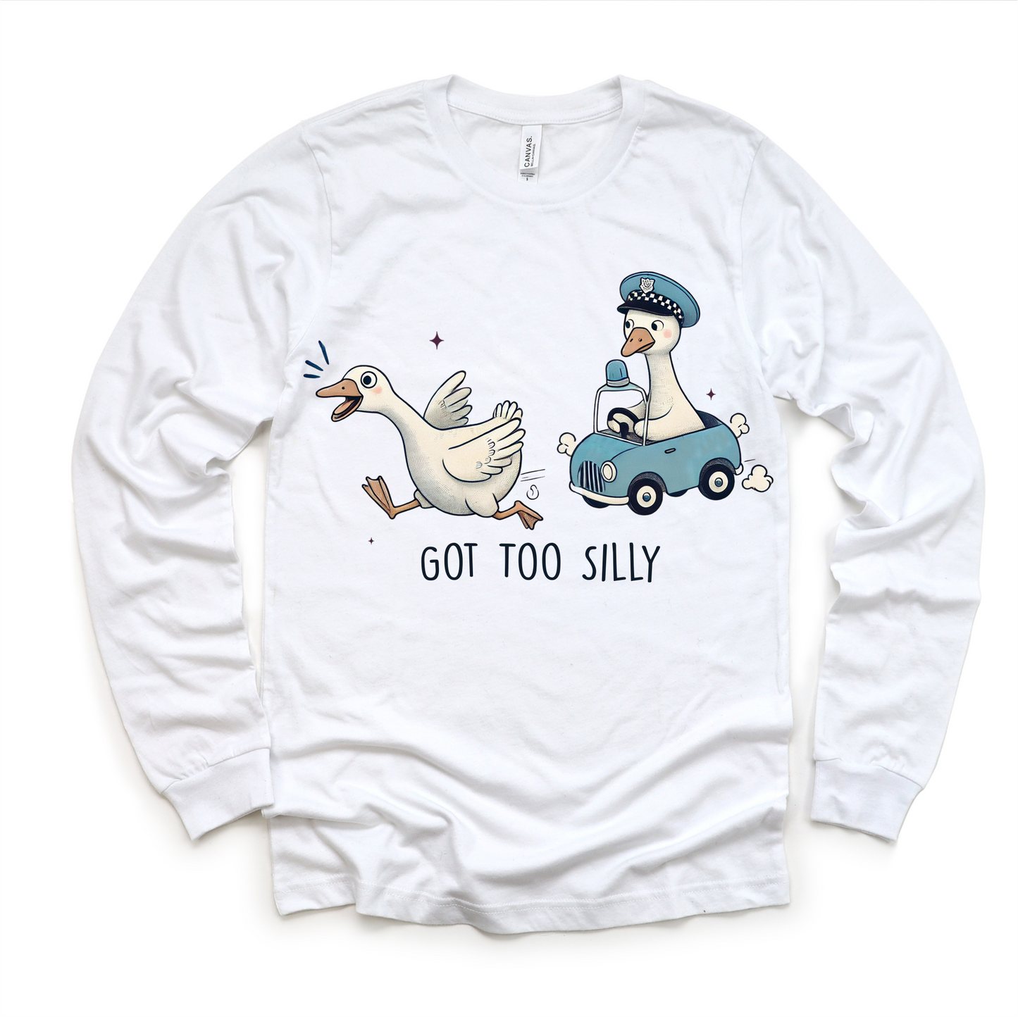 Got Too Silly Goose Shirt - Funny Kids Tee