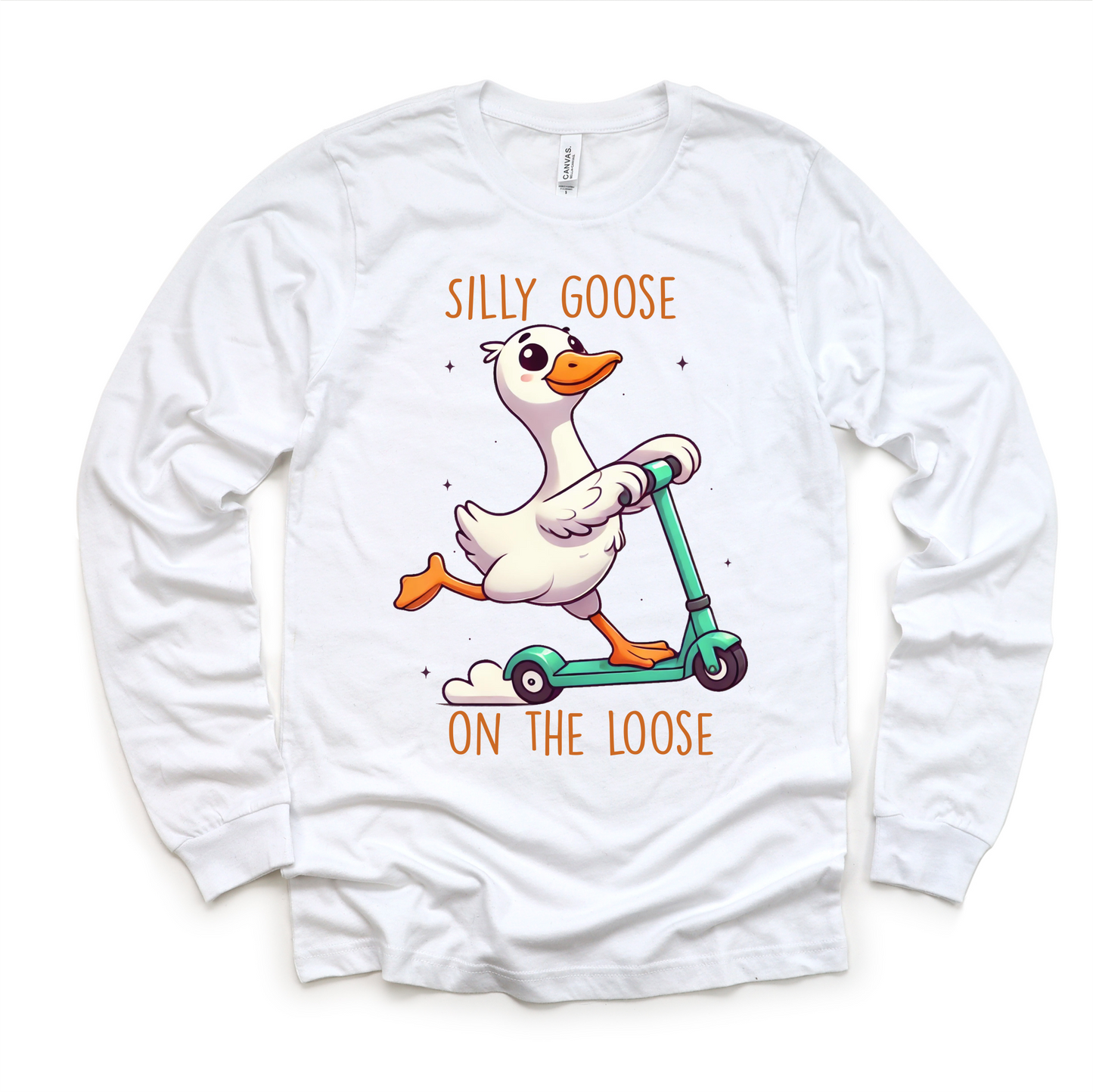 Silly Goose On The Loose Shirt - Funny Kids Tee