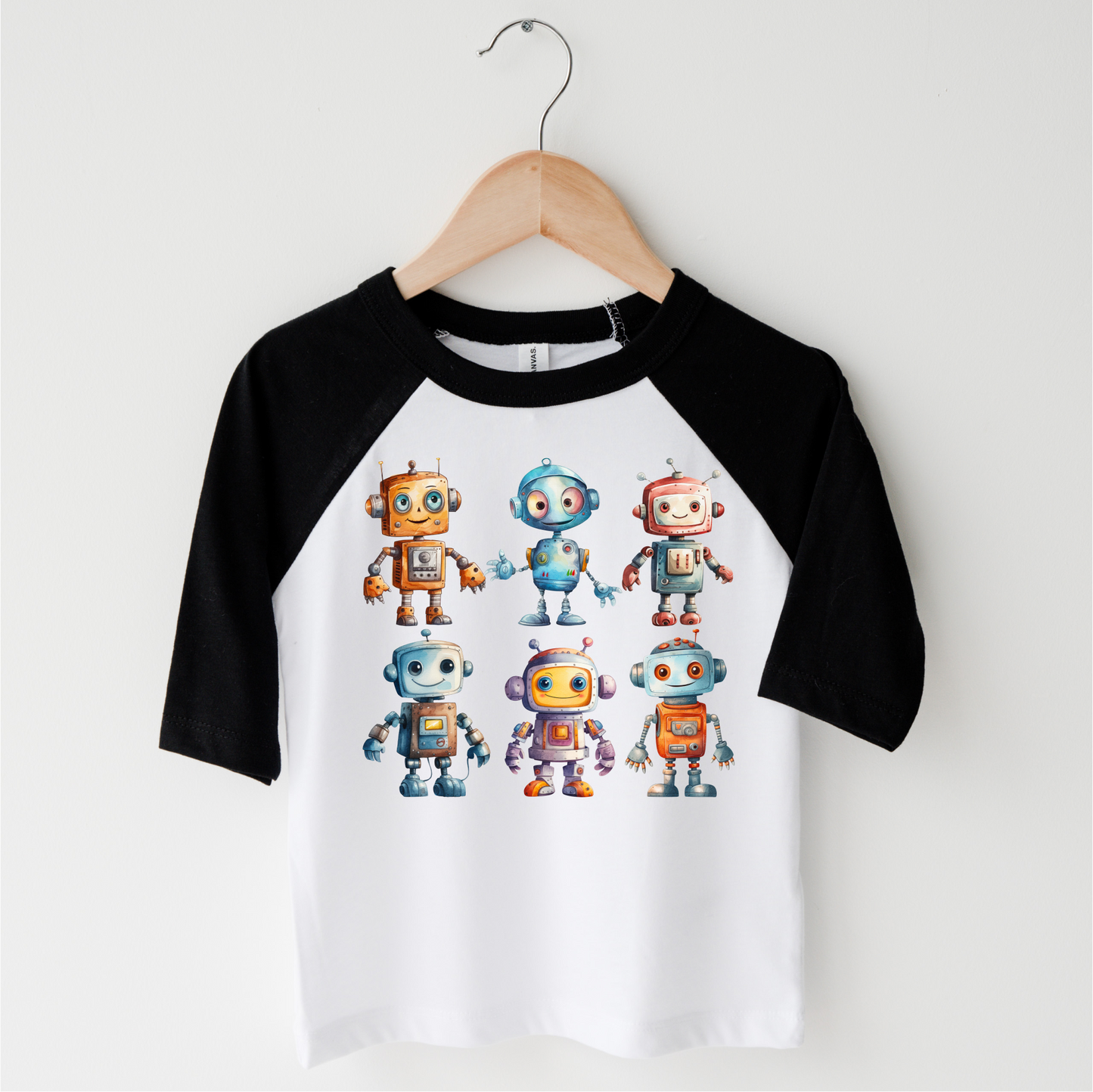 Cute Retro Robot Shirt - Kids Robot Shirt