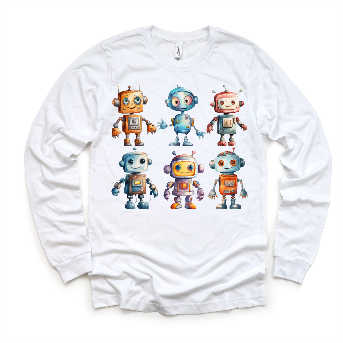 Cute Retro Robot Shirt - Kids Robot Shirt