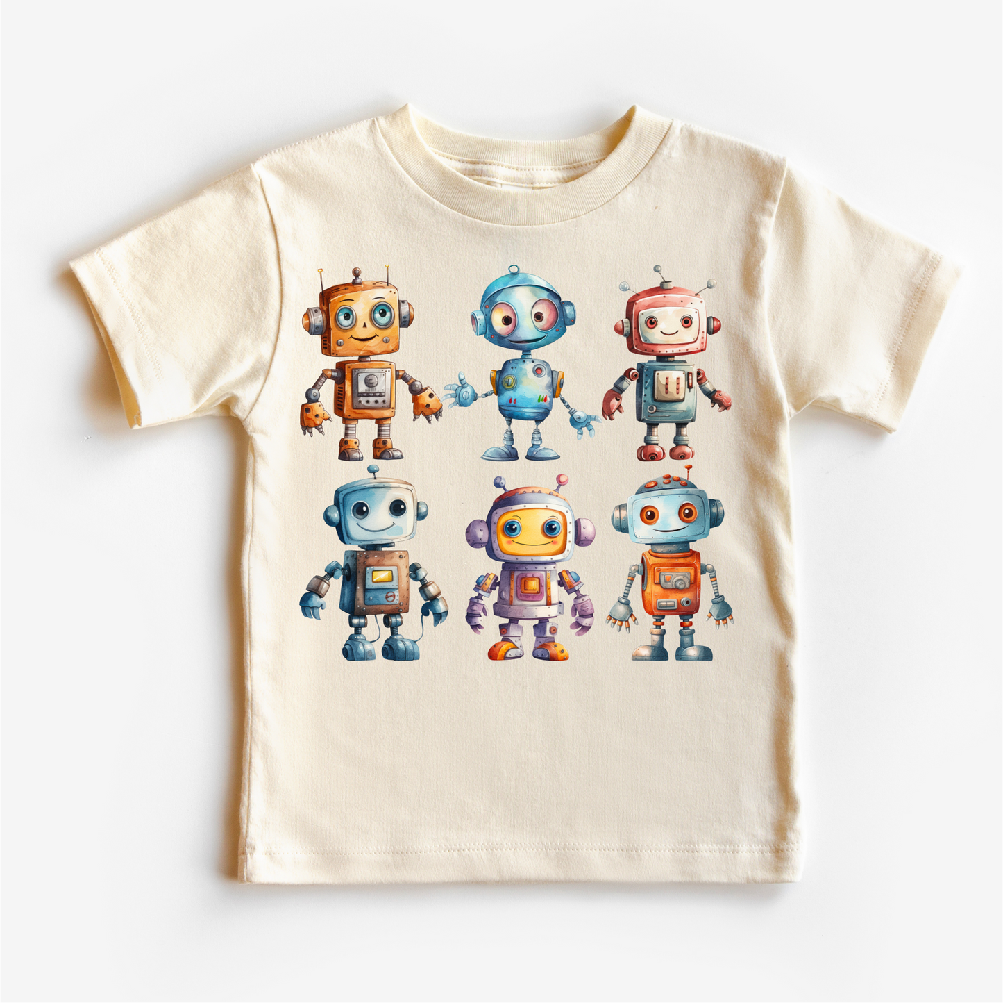 Cute Retro Robot Shirt - Kids Robot Shirt