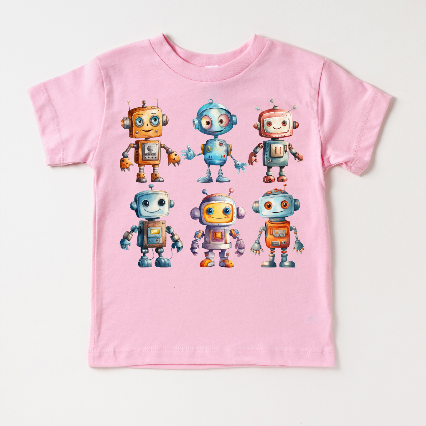 Cute Retro Robot Shirt - Kids Robot Shirt