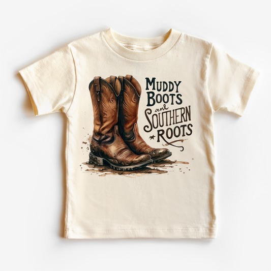 Muddy Boots And Southern Roots Shirt -  Western Tee