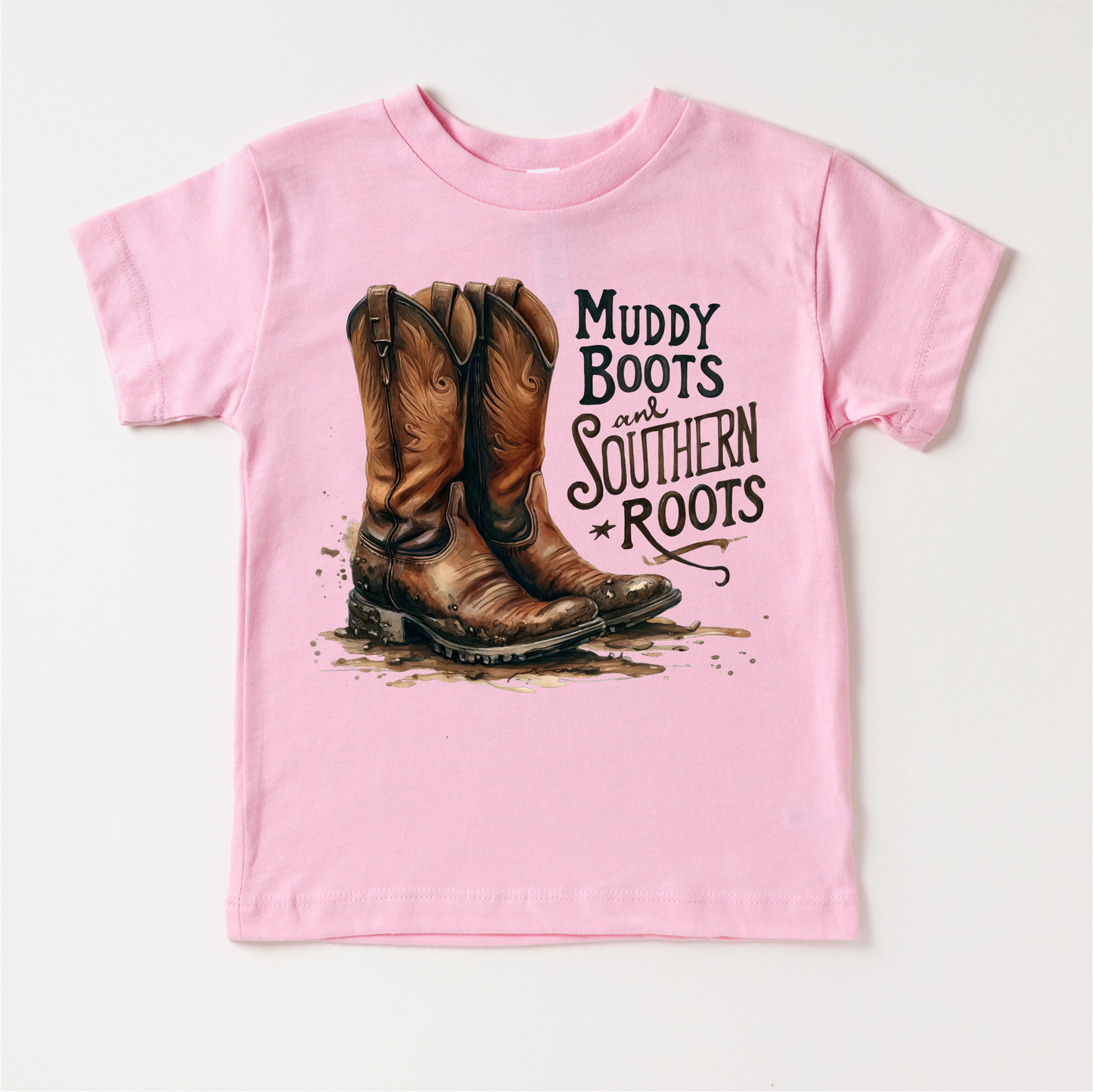 Muddy Boots And Southern Roots Shirt -  Western Tee