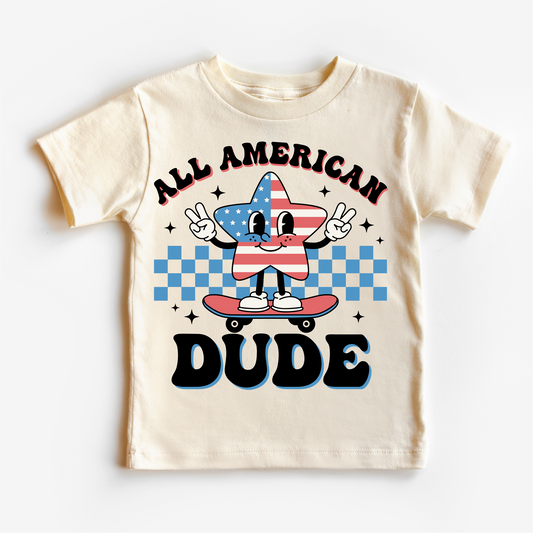 All American Dude 4th Of July Shirt - Independence Day Tee