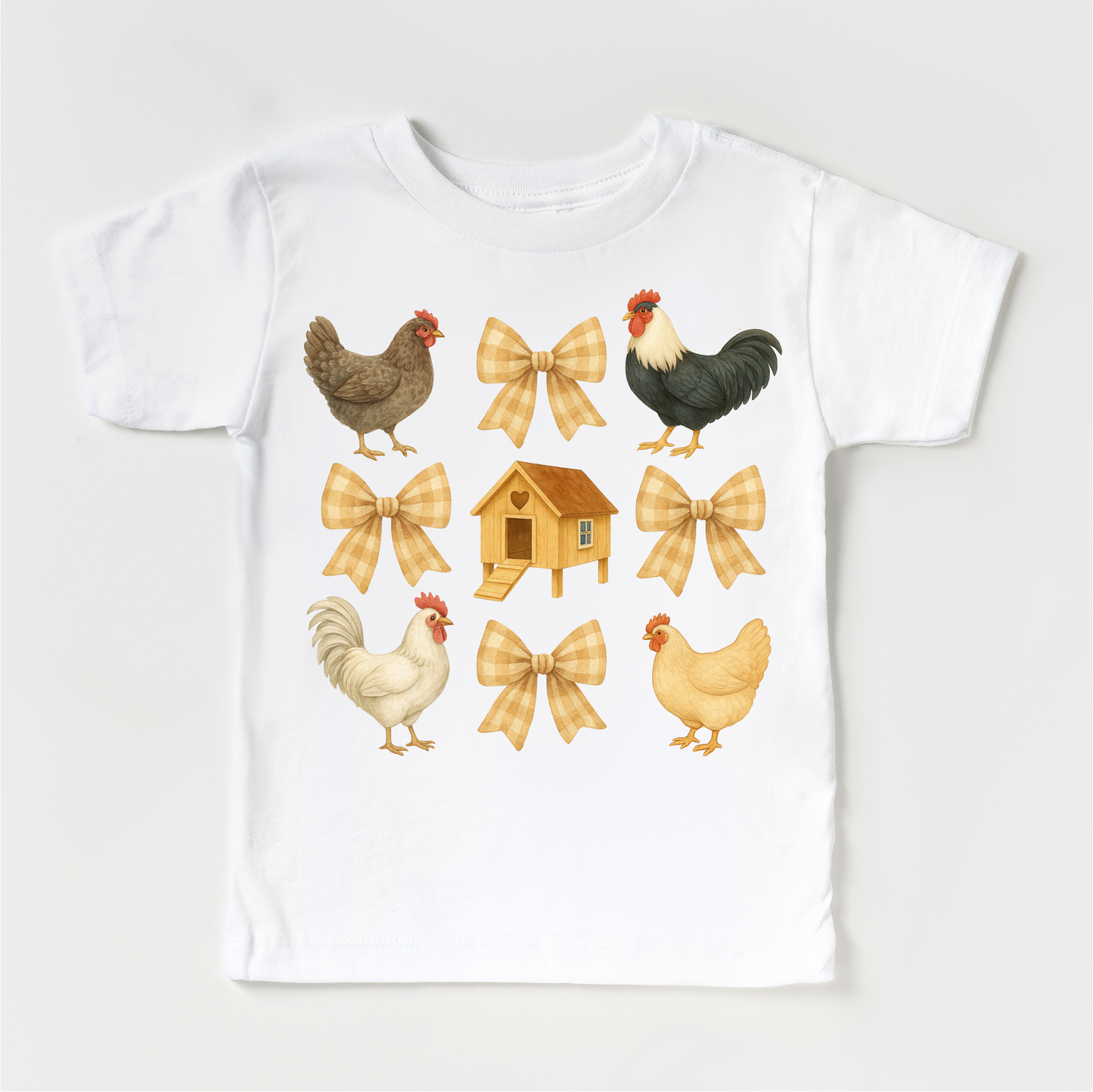 Chicken Coop Farm Shirt Cute Chicken Tee Madi Moosh