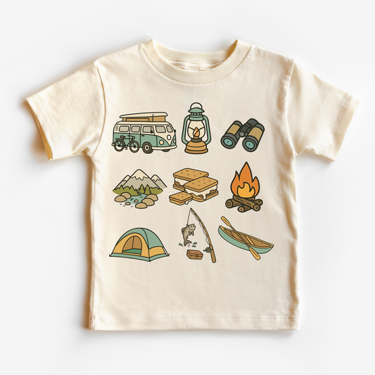 Happy Camper Breathable Camping Shirt Camp Tee Madi Moosh