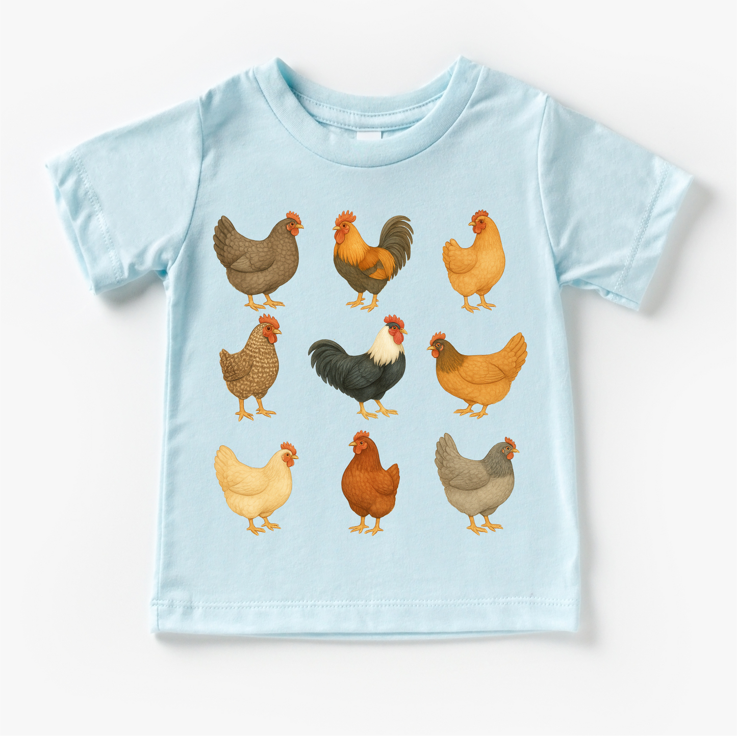 Chicken Rooster Farm Shirt Country Chicken Tee Madi Moosh