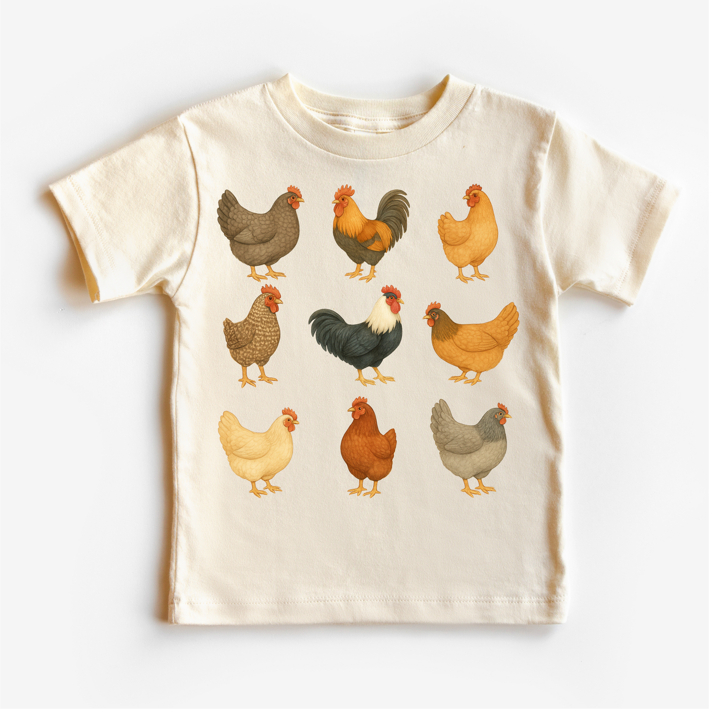 Chicken Rooster Farm Shirt Country Chicken Tee Madi Moosh