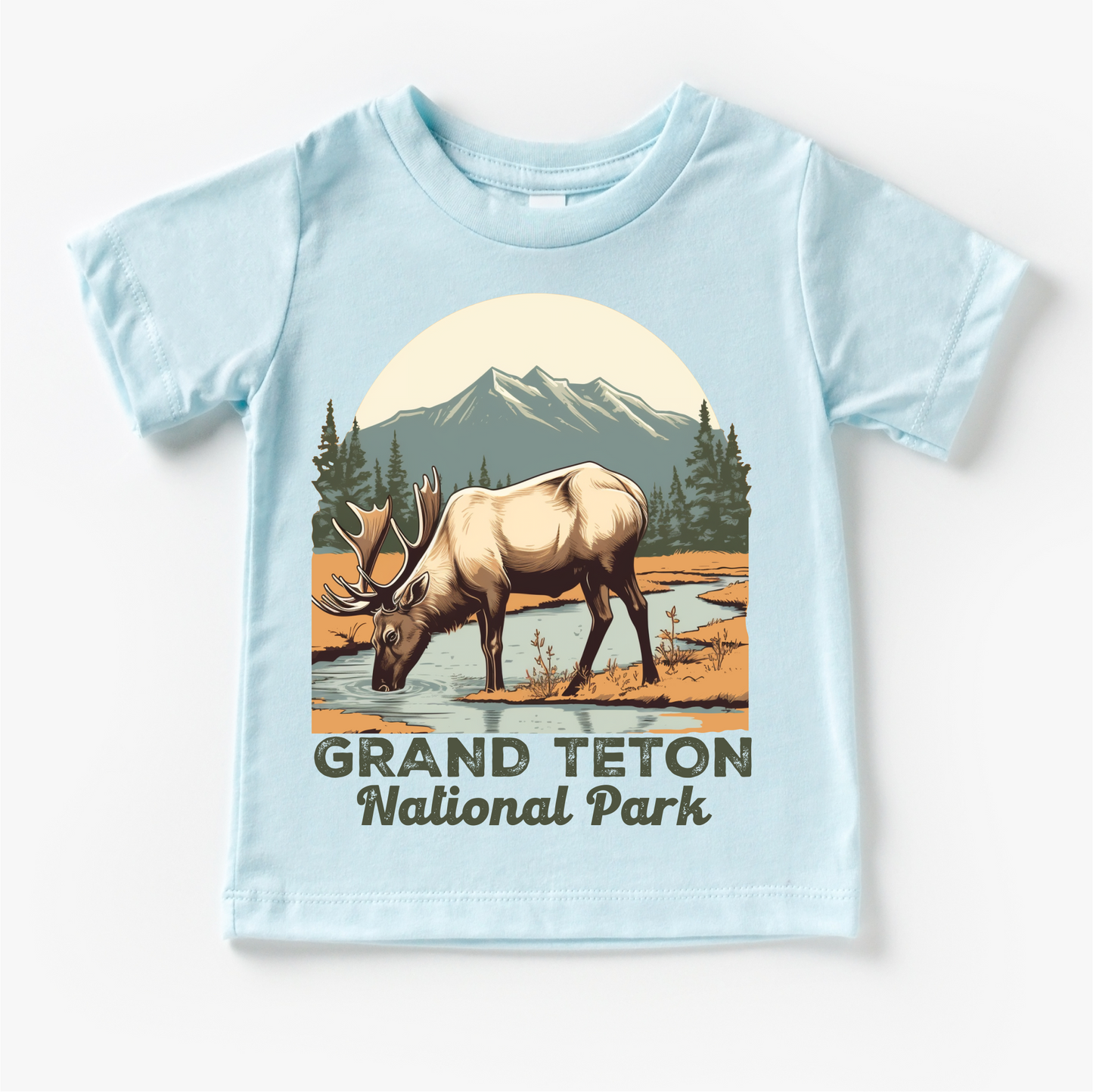 Grand Teton National Park Outdoor Camping Shirt