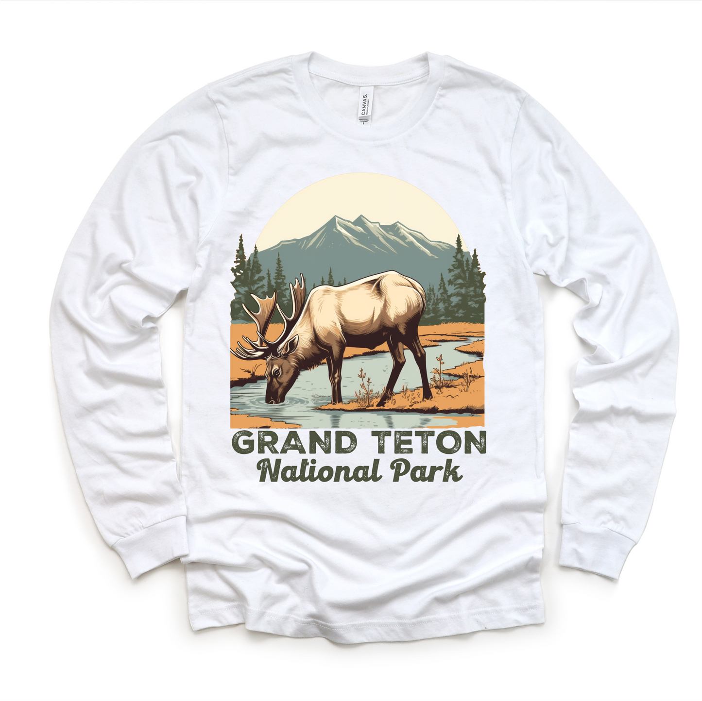 Grand Teton National Park Outdoor Camping Shirt