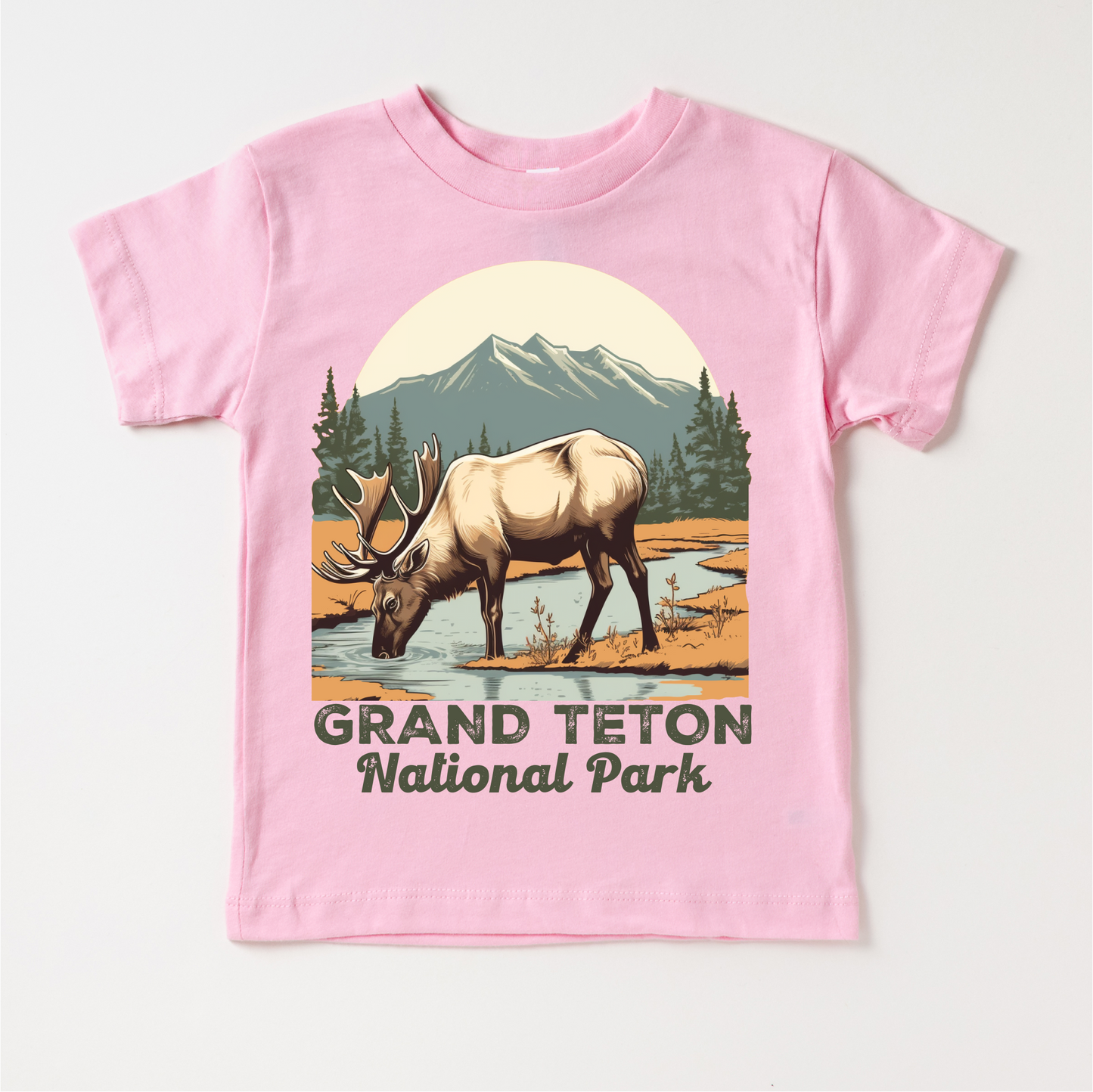 Grand Teton National Park Outdoor Camping Shirt