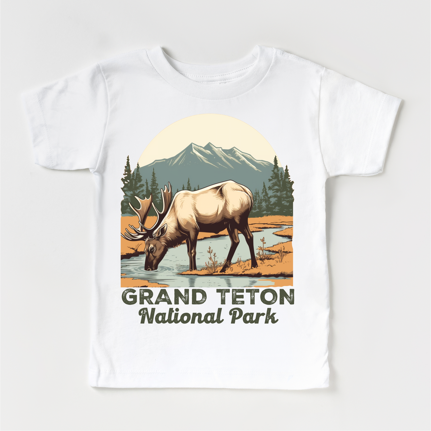 Grand Teton National Park Outdoor Camping Shirt