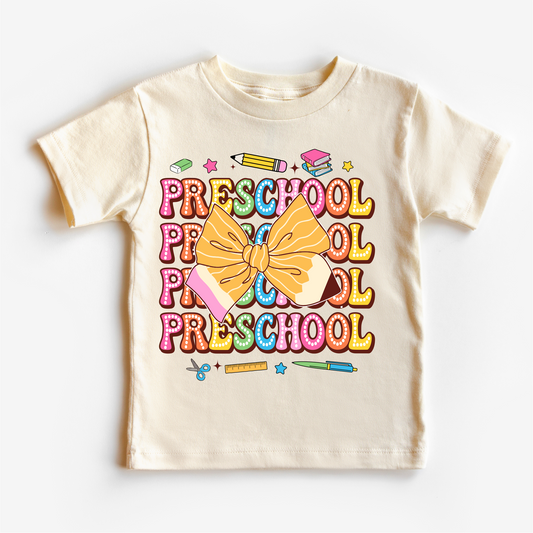 Preschool School Shirt - 1st Day Of School Tee