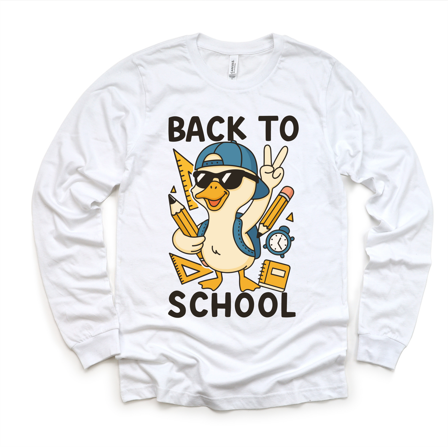 Boys Back To School Cute Duck Shirt Madi Moosh