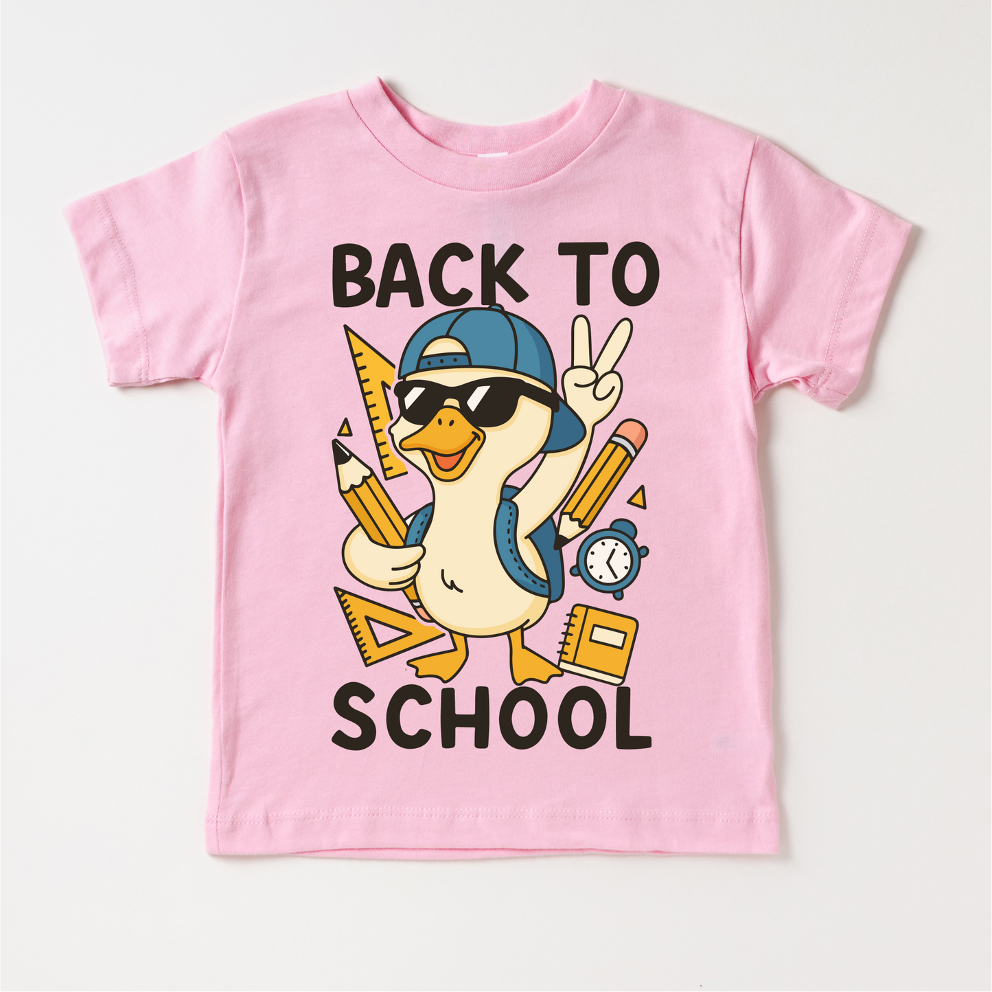 Boys Back To School Cute Duck Shirt Madi Moosh
