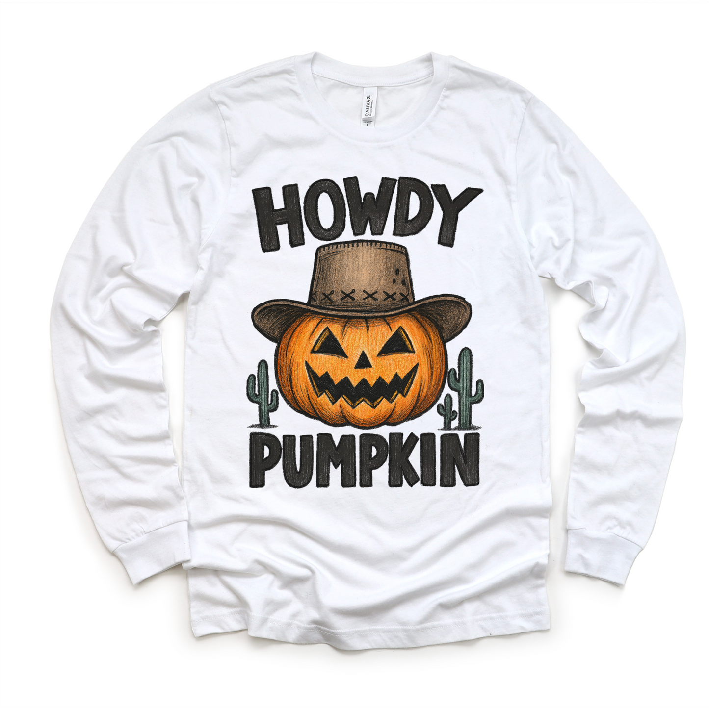 Howdy Pumpkin Western Shirt Halloween Tee Madi Moosh