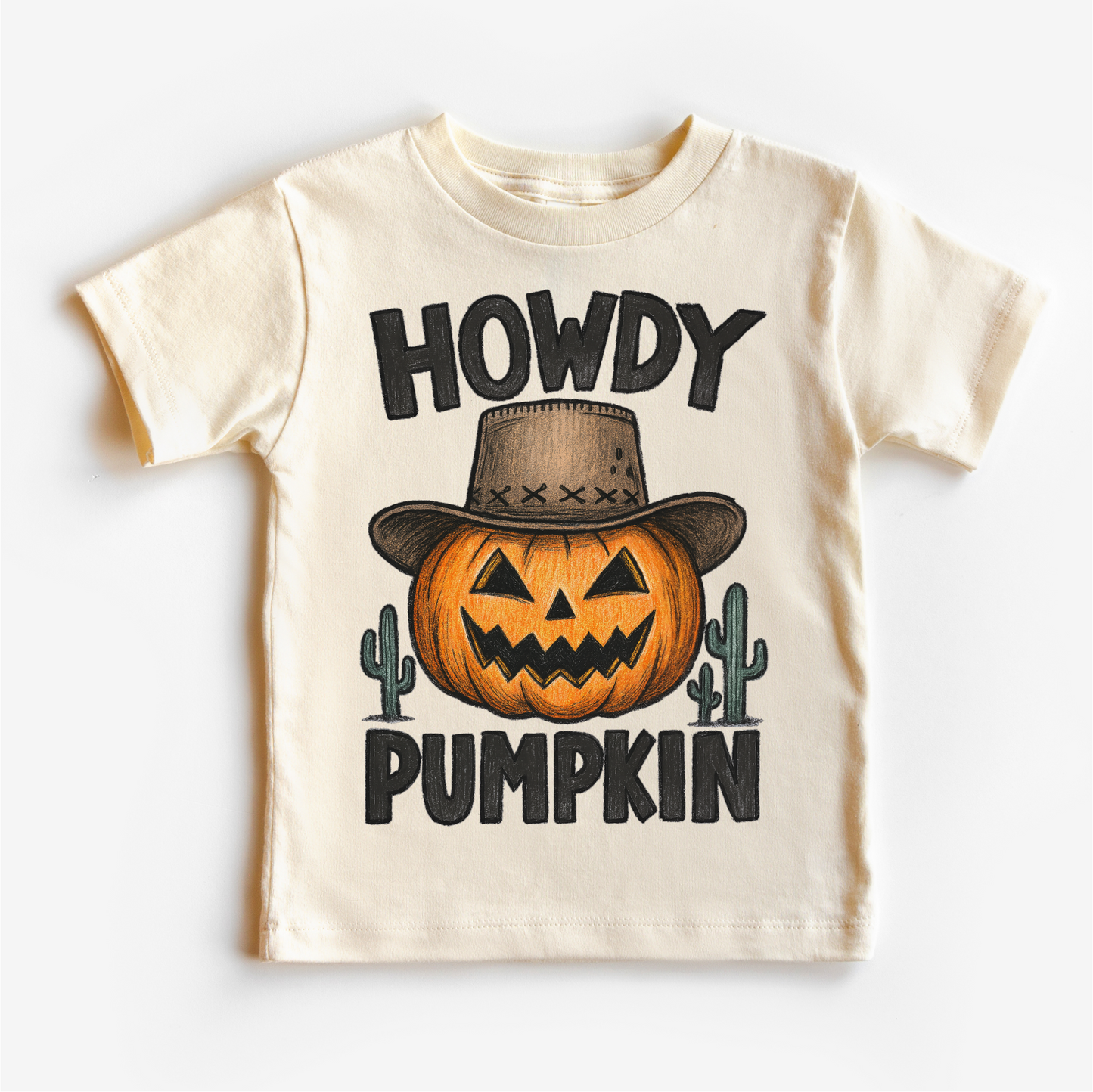 Howdy Pumpkin Western Shirt Halloween Tee Madi Moosh