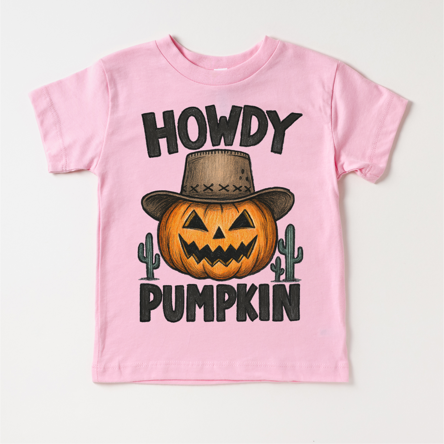 Howdy Pumpkin Western Shirt Halloween Tee Madi Moosh