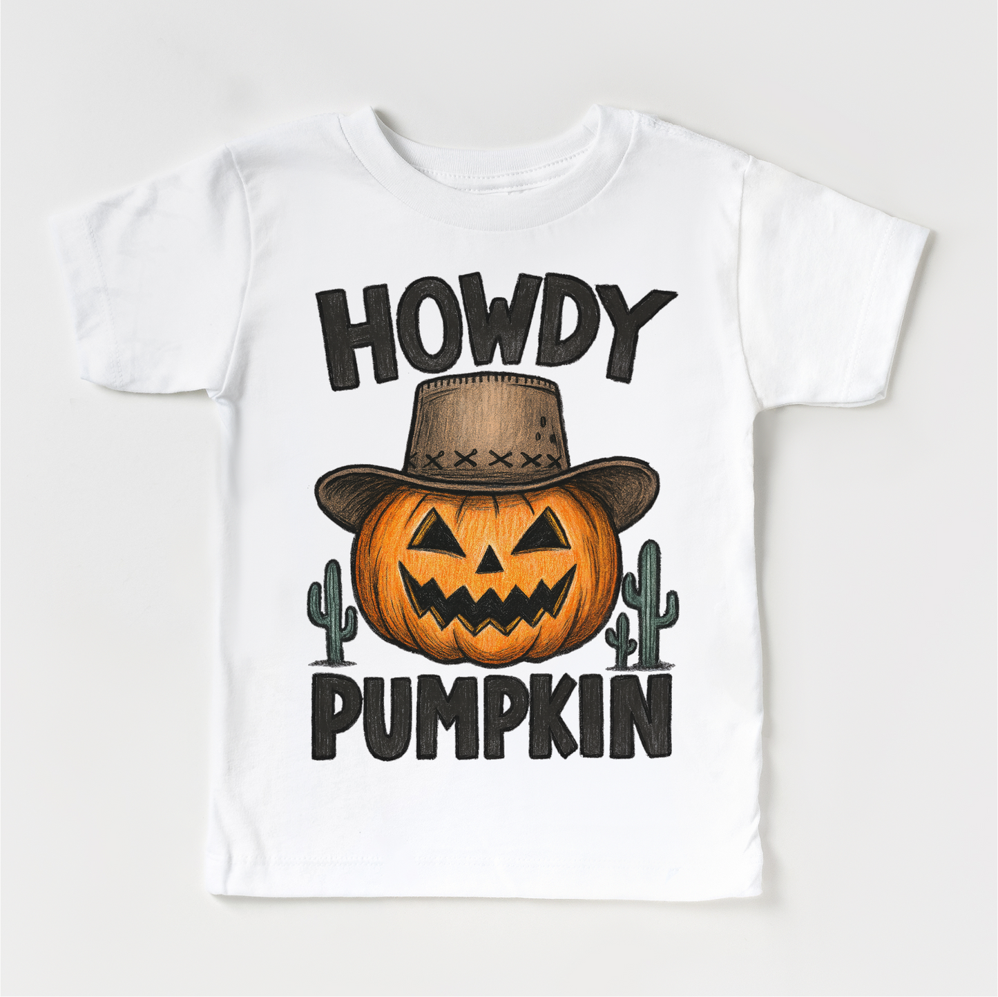 Howdy Pumpkin Western Shirt Halloween Tee Madi Moosh