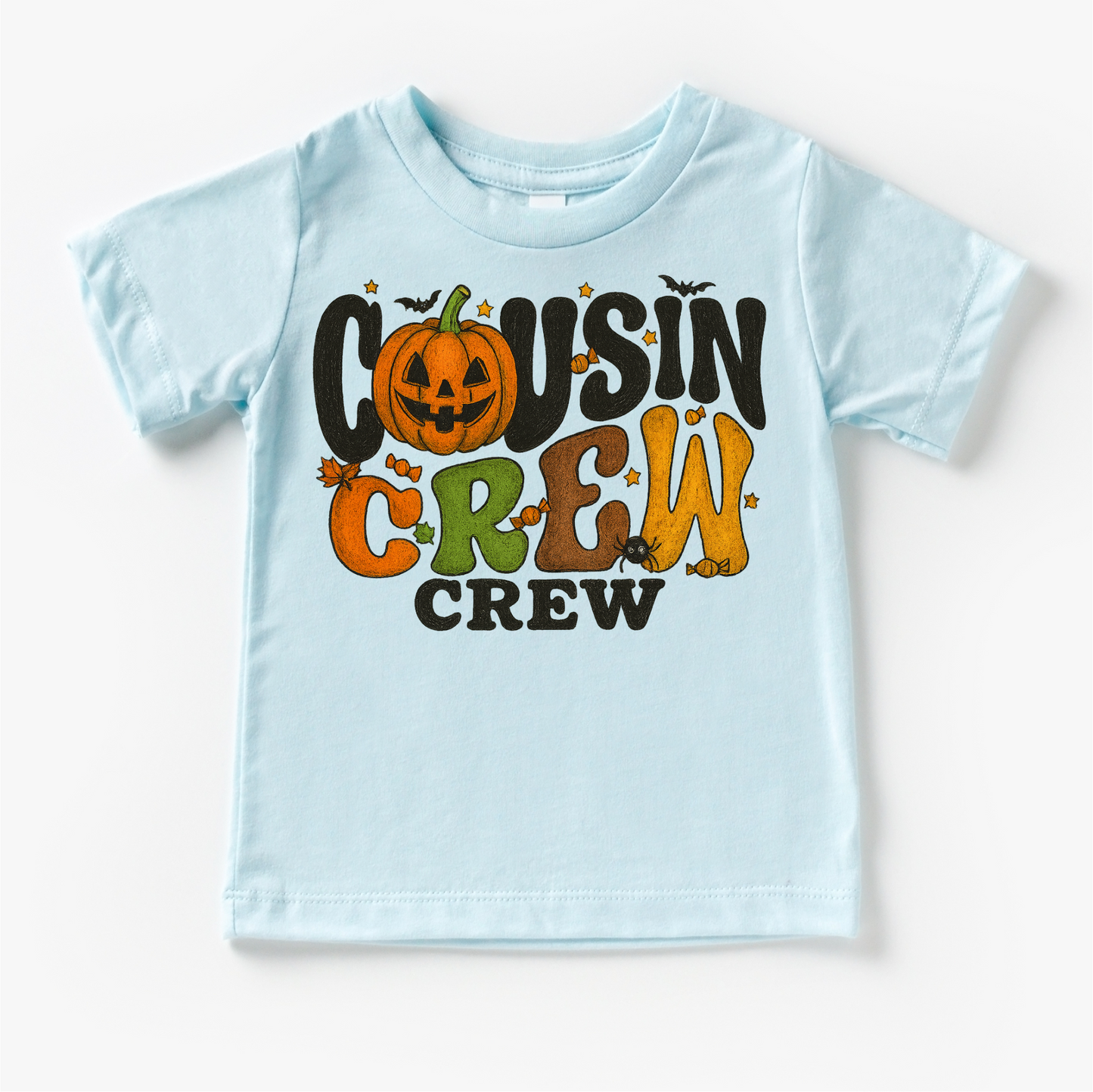 Retro Cousin Crew Halloween Shirt - Halloween Tee