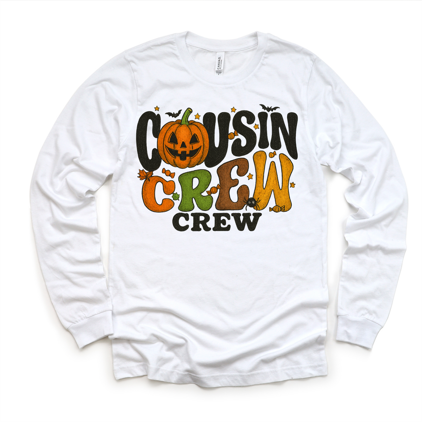 Retro Cousin Crew Halloween Shirt - Halloween Tee