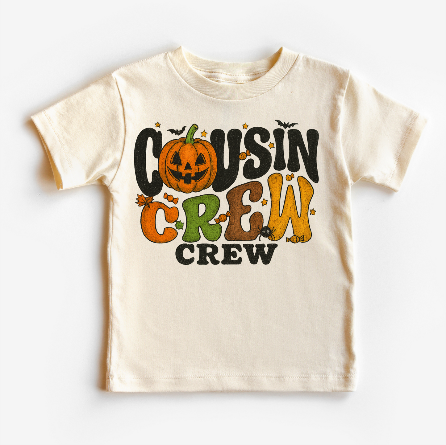 Retro Cousin Crew Halloween Shirt - Halloween Tee