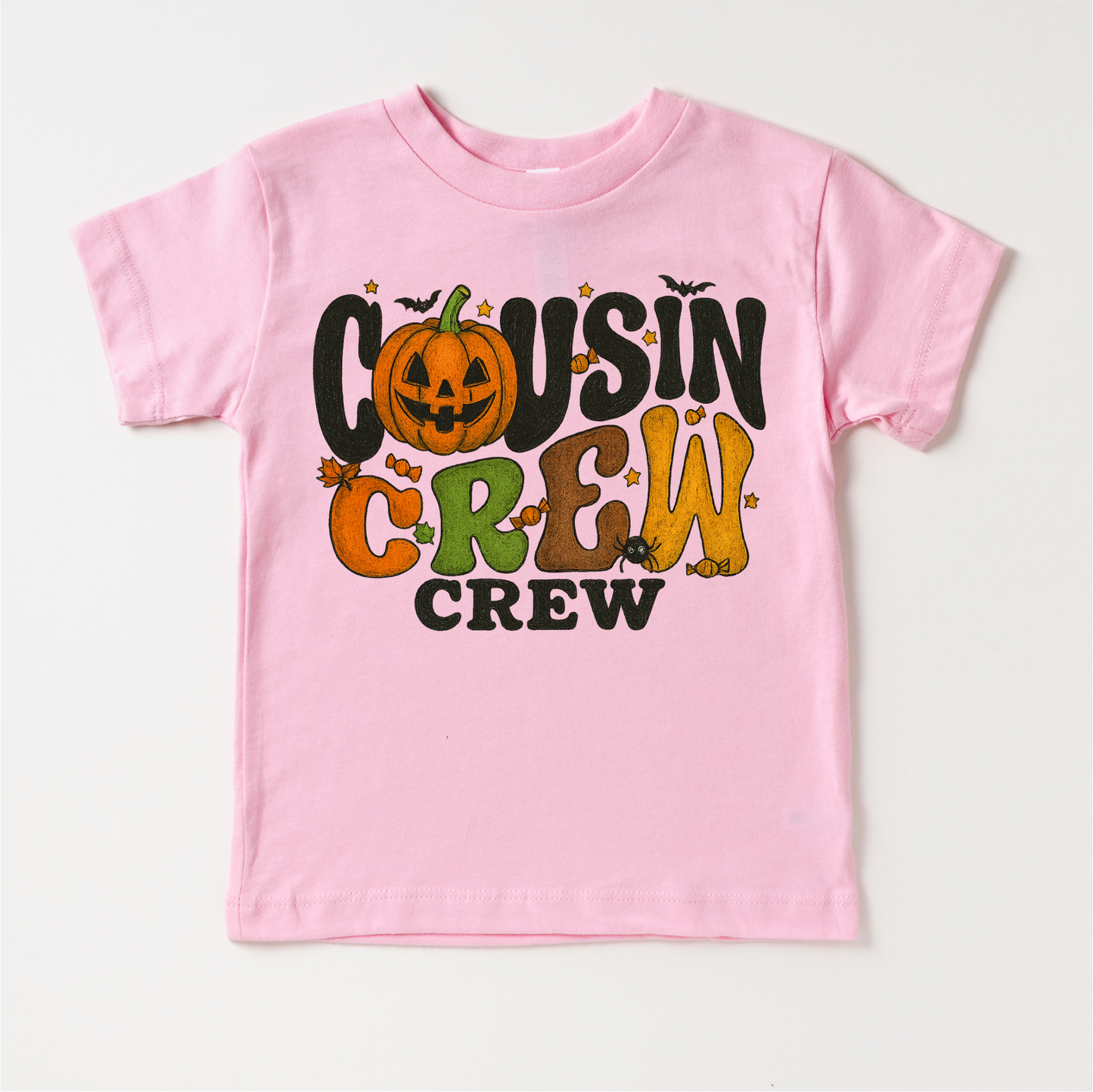 Retro Cousin Crew Halloween Shirt - Halloween Tee