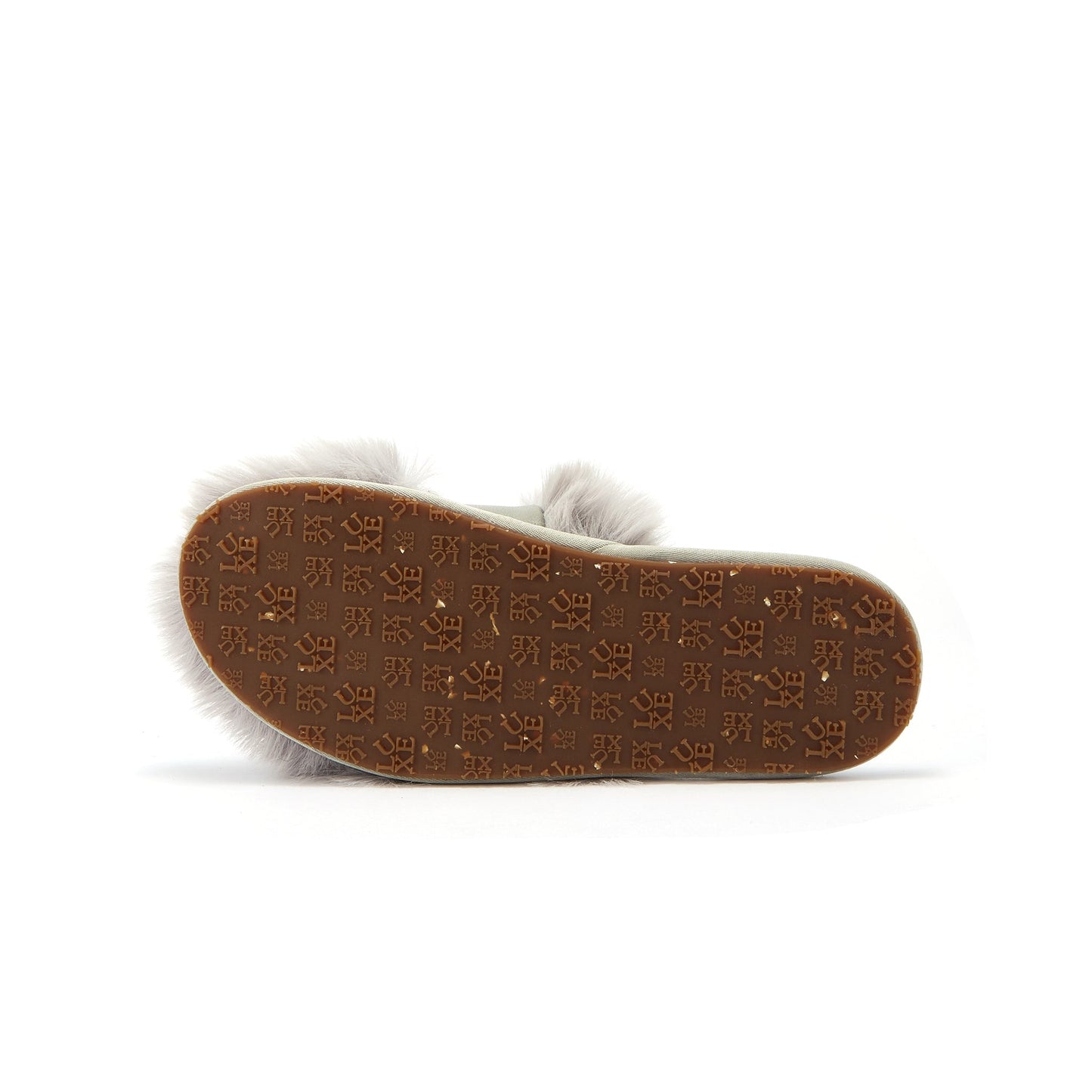 Luxe Faux Fur Open Toe Mule Slipper Muchas