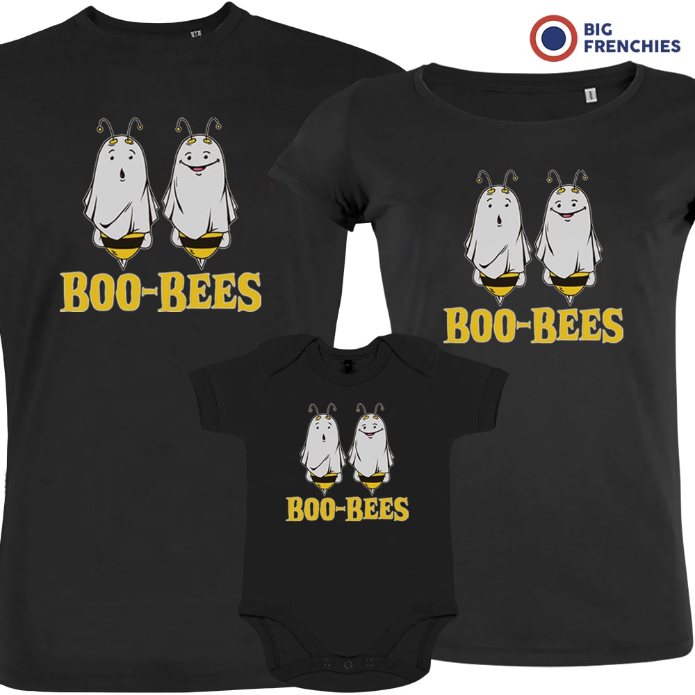 Halloween Matching Organic Cotton Family Set Set of 3 Boo-Bees