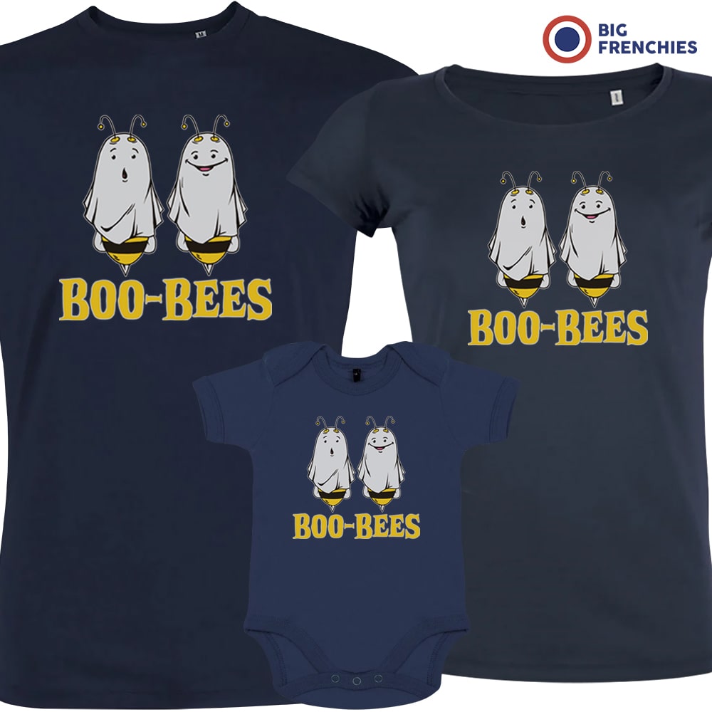 Halloween Matching Organic Cotton Family Set Set of 3 Boo-Bees